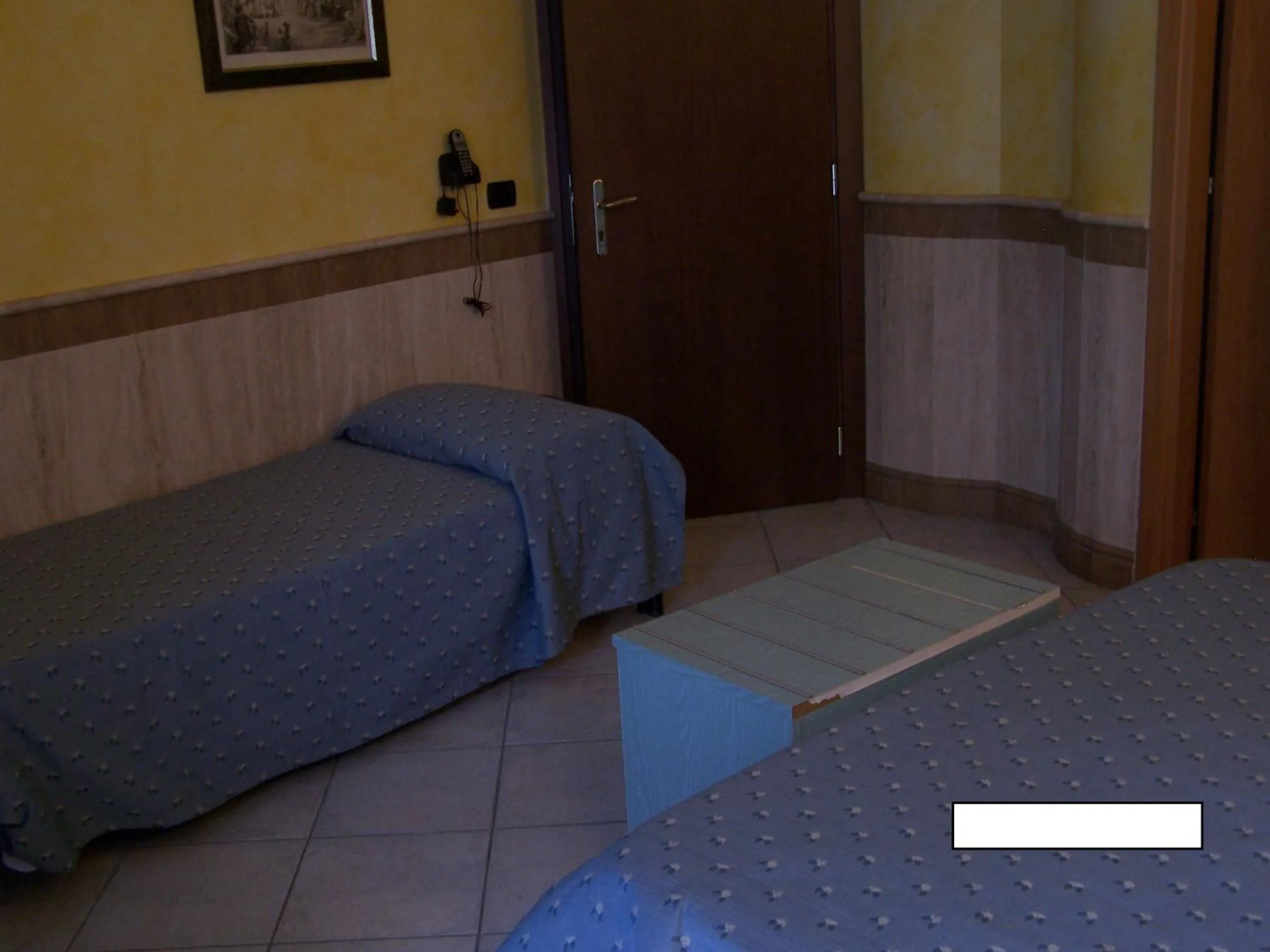 Bed in Hotel Nautilus