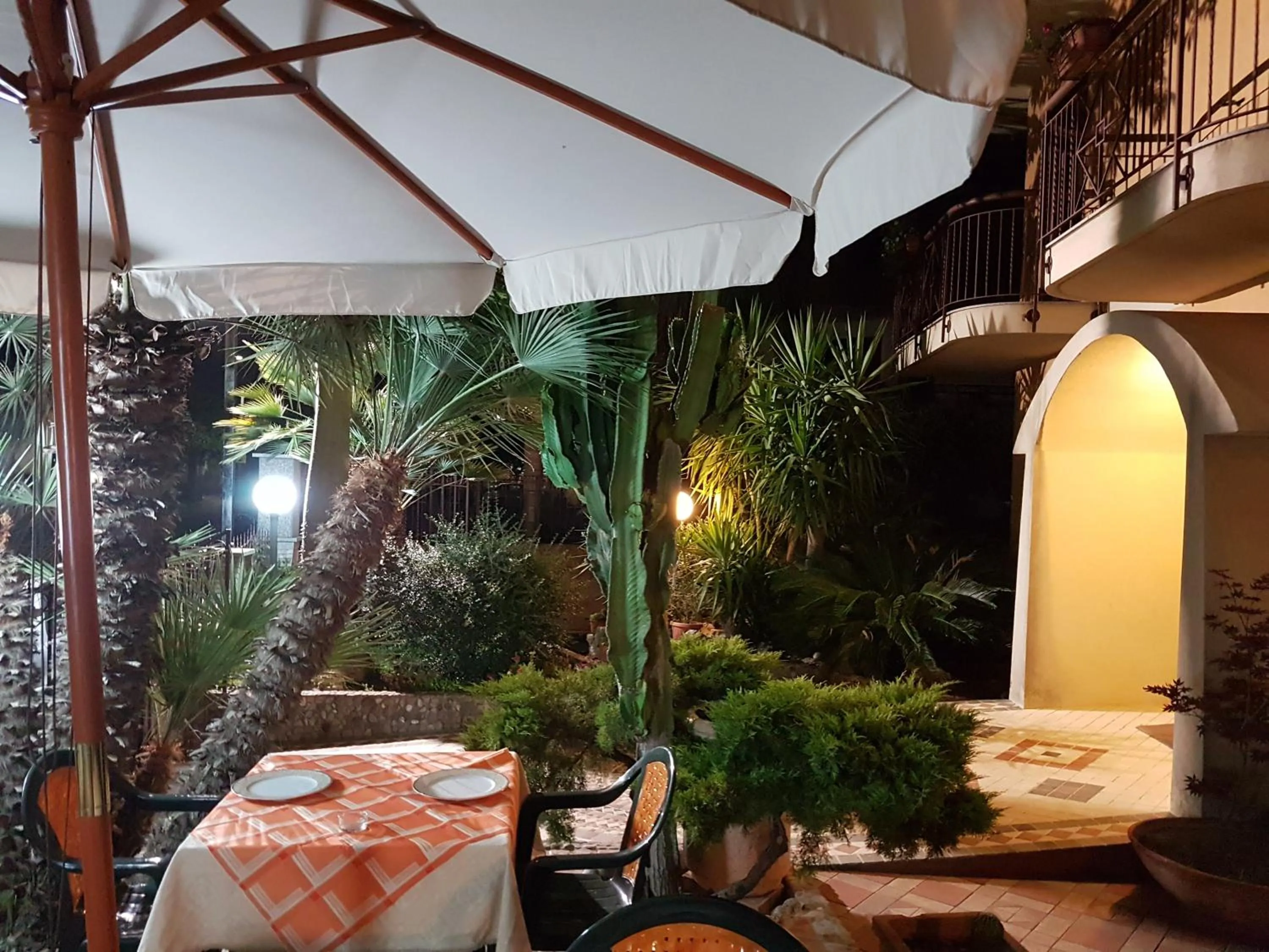 Garden in Hotel Nautilus