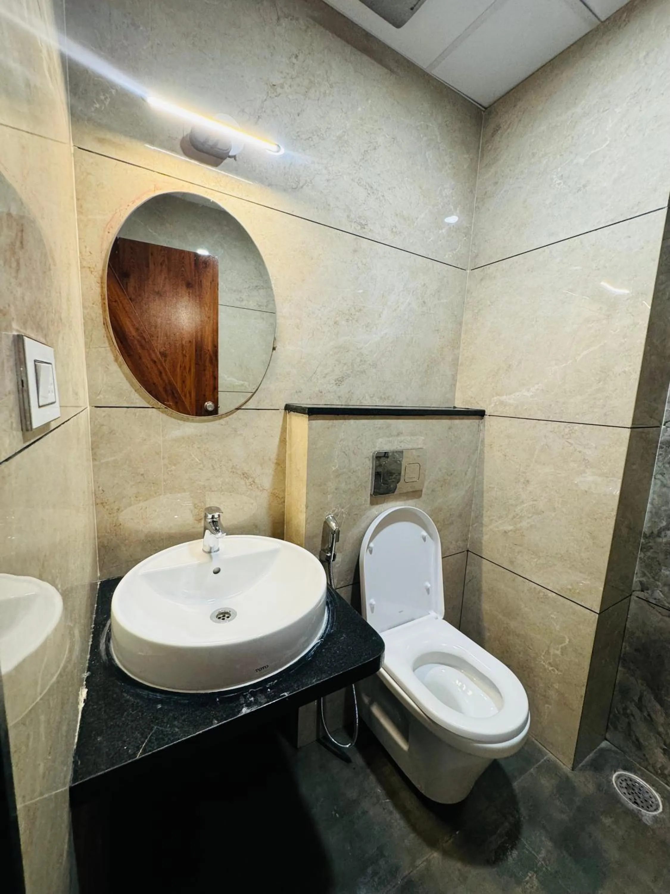 Bathroom in S K Legacy Hotel