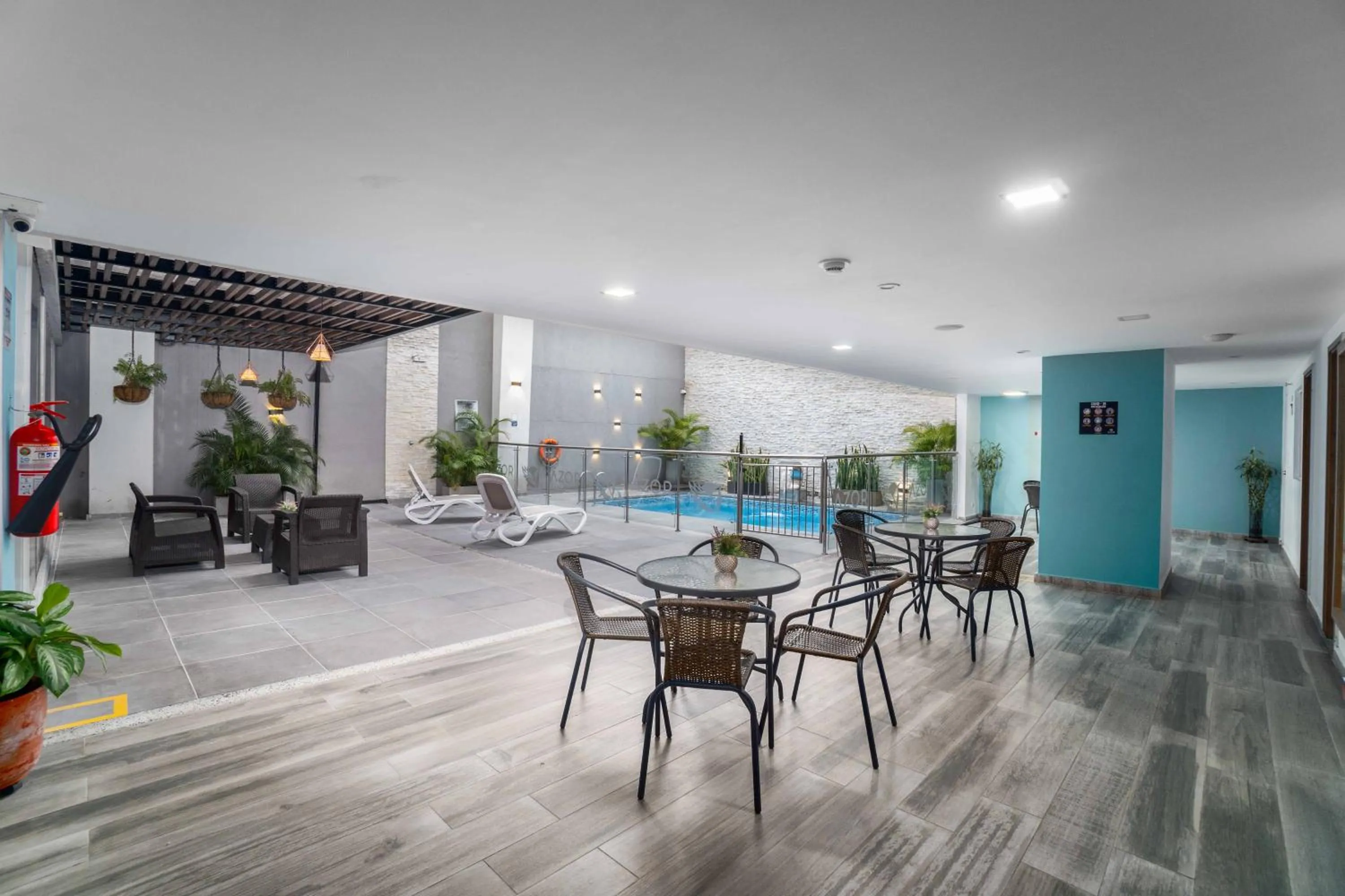 Living room in Azor Hotel Cali Versalles