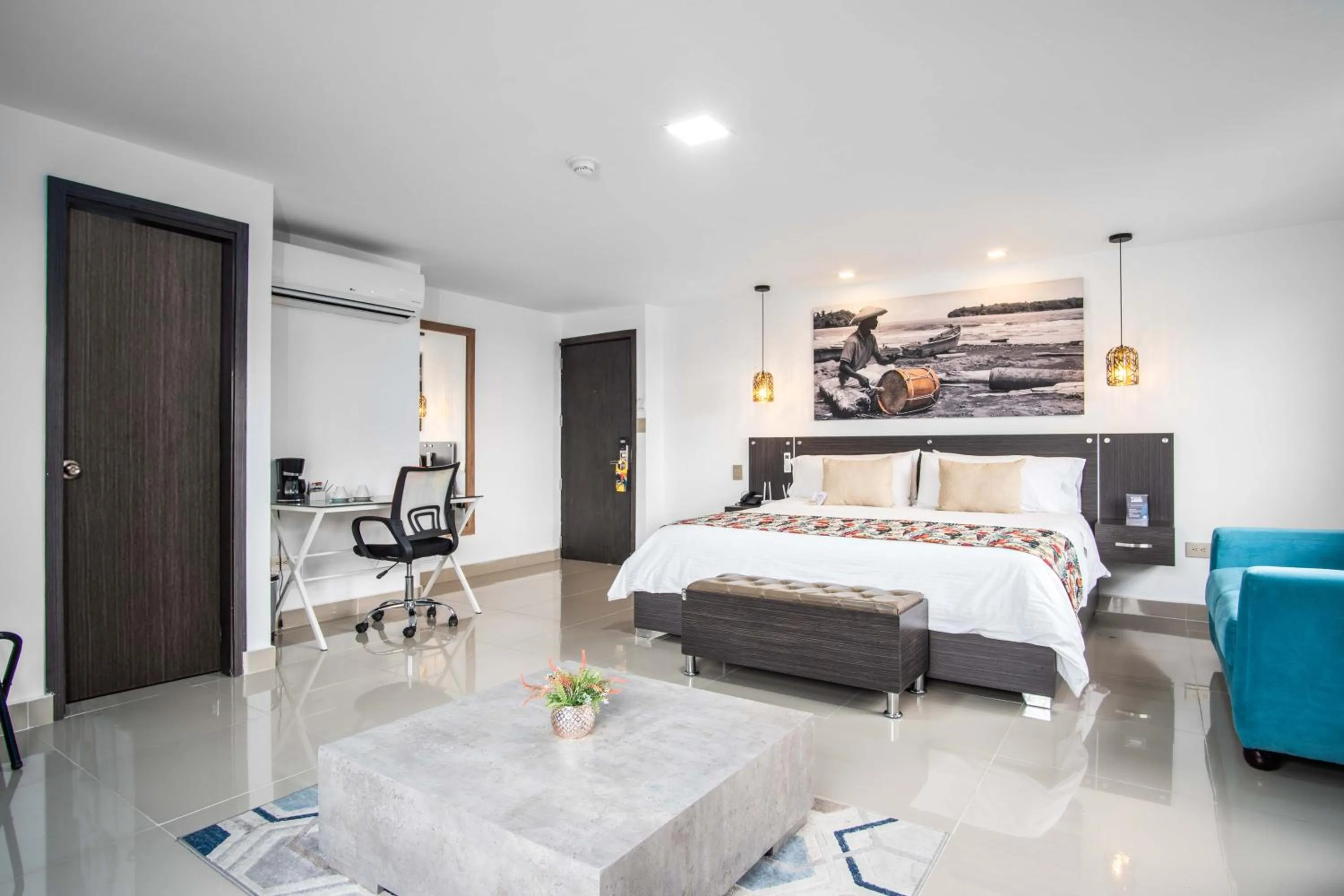 Bed in Azor Hotel Cali Versalles