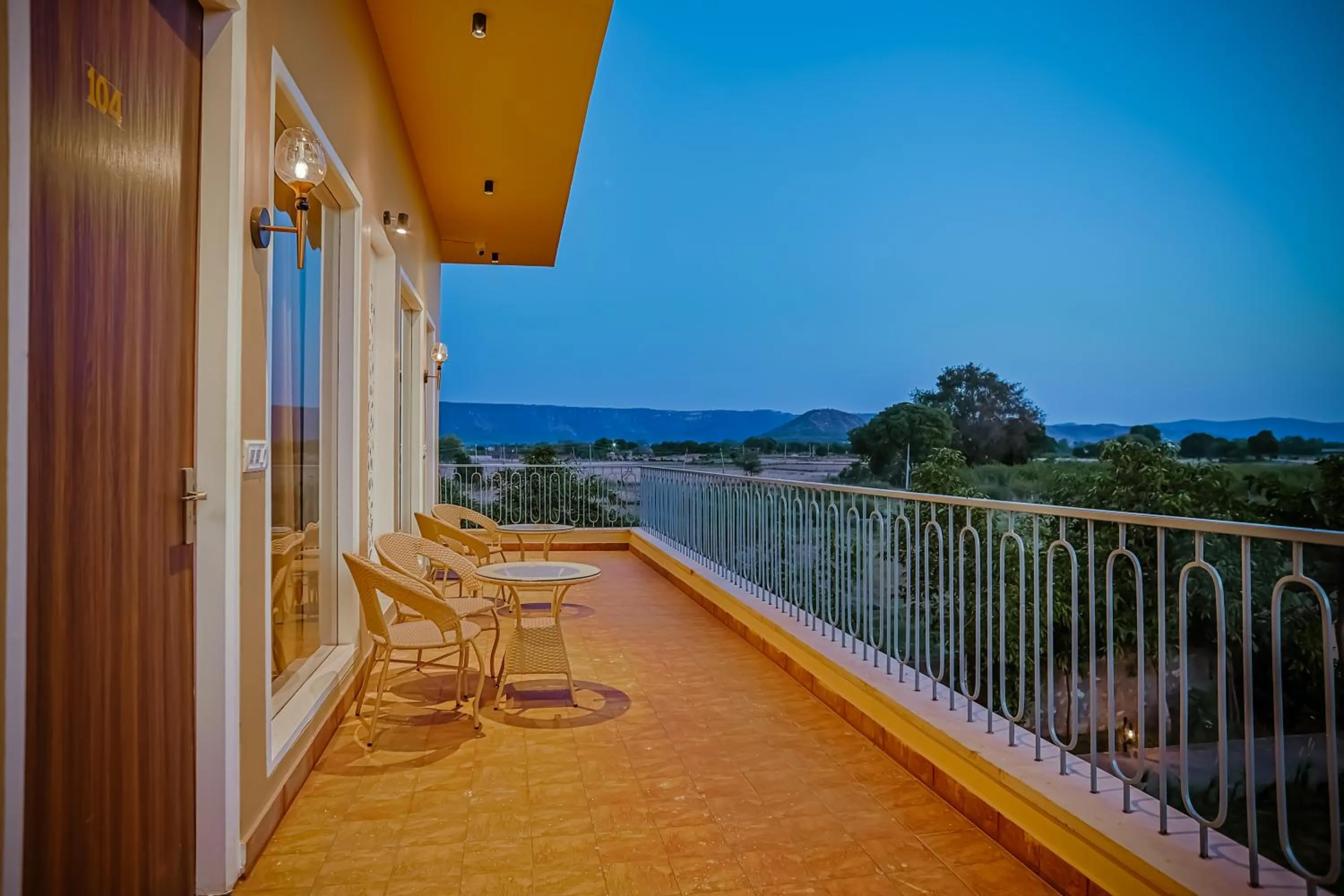 Natural landscape in Ananyamaya nature lodge