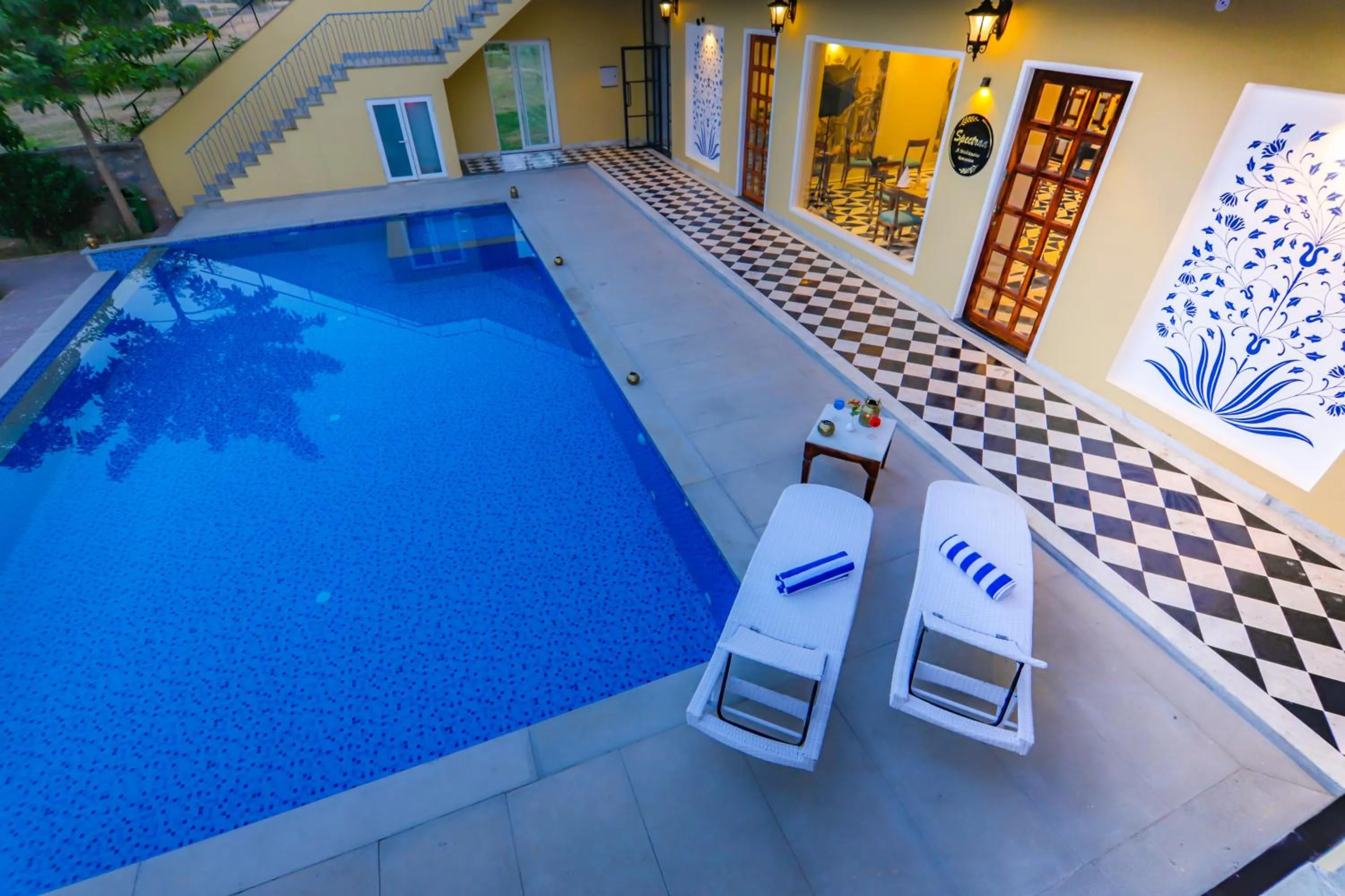 Balcony/Terrace in Ananyamaya nature lodge