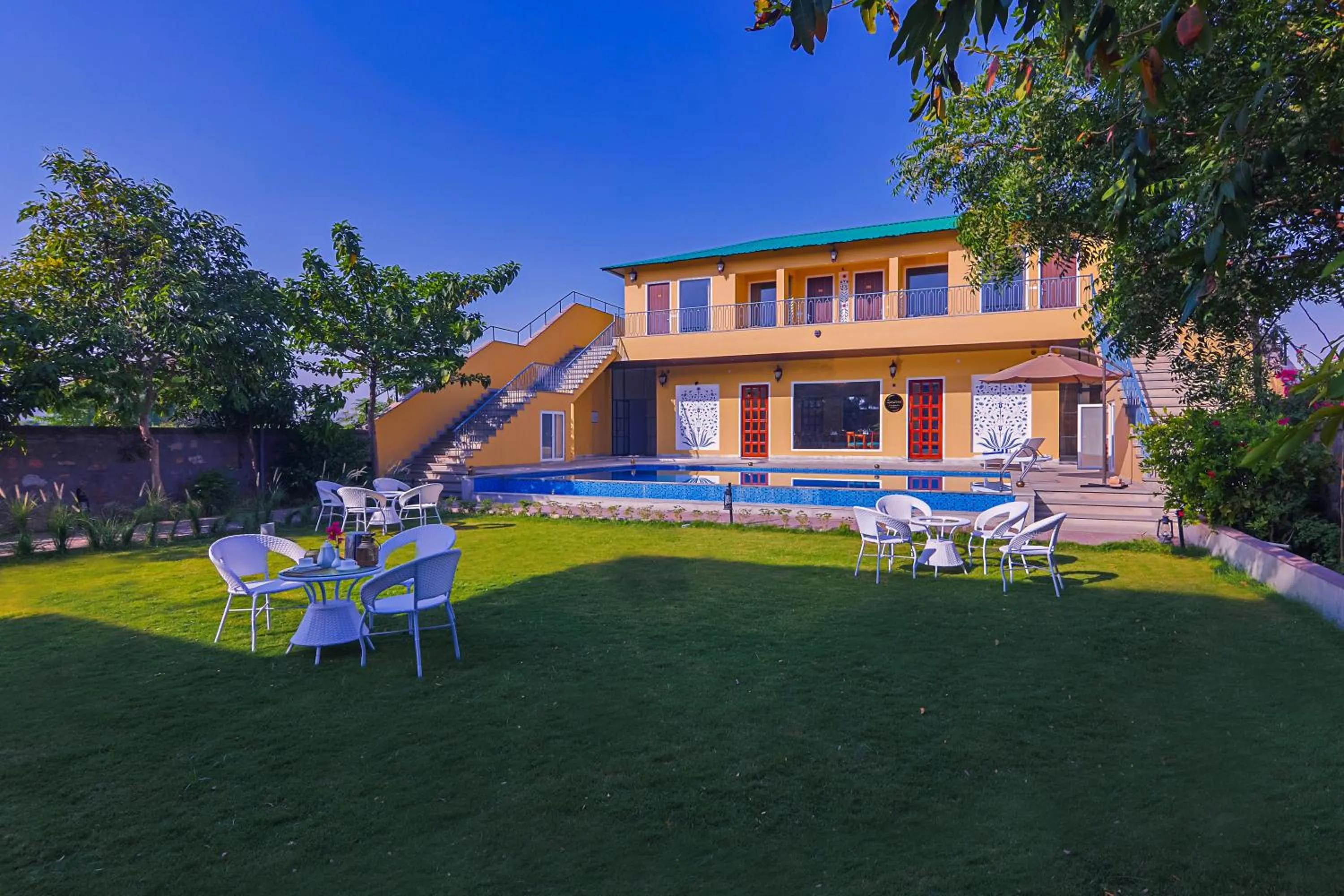 Property building in Ananyamaya nature lodge