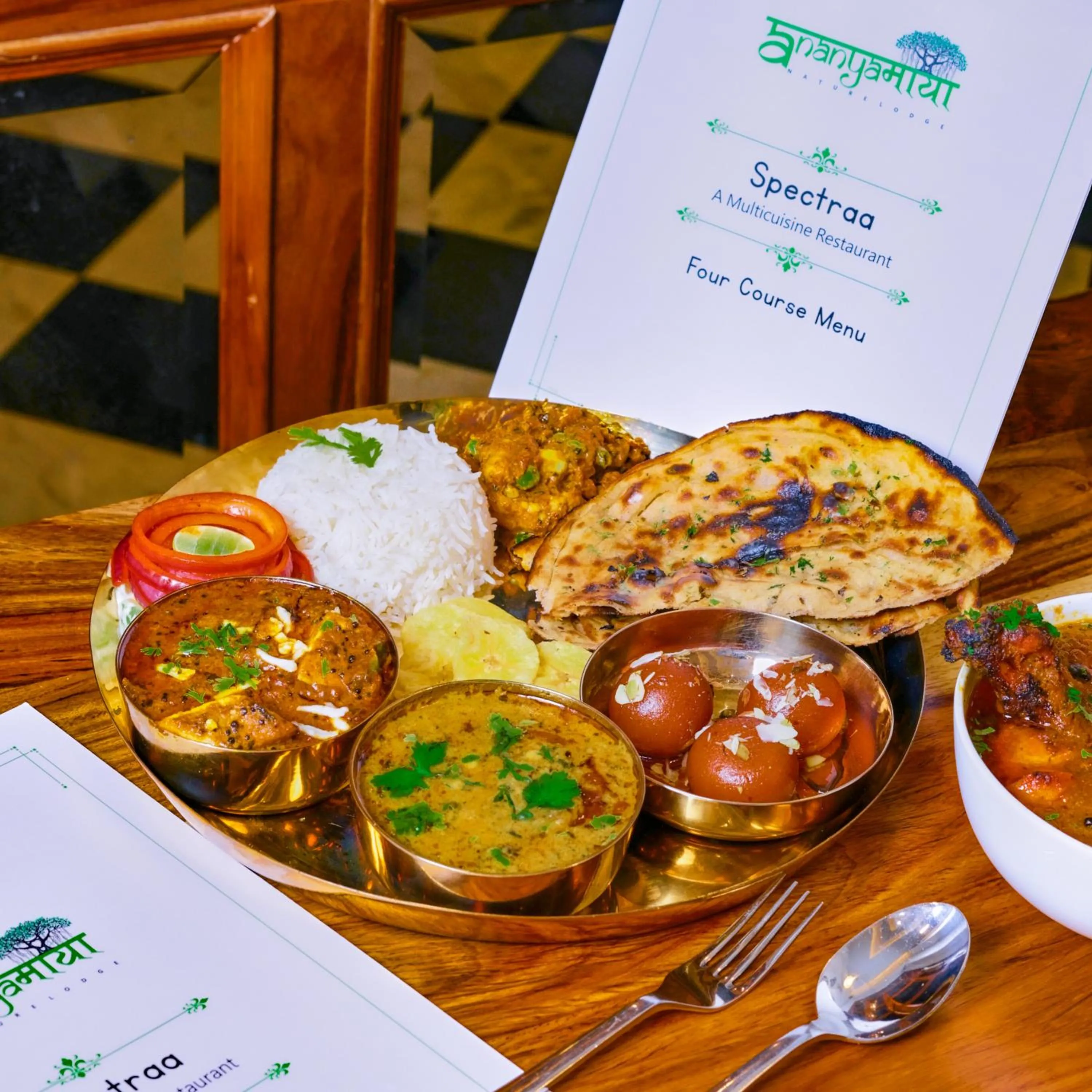 Restaurant/places to eat in Ananyamaya nature lodge