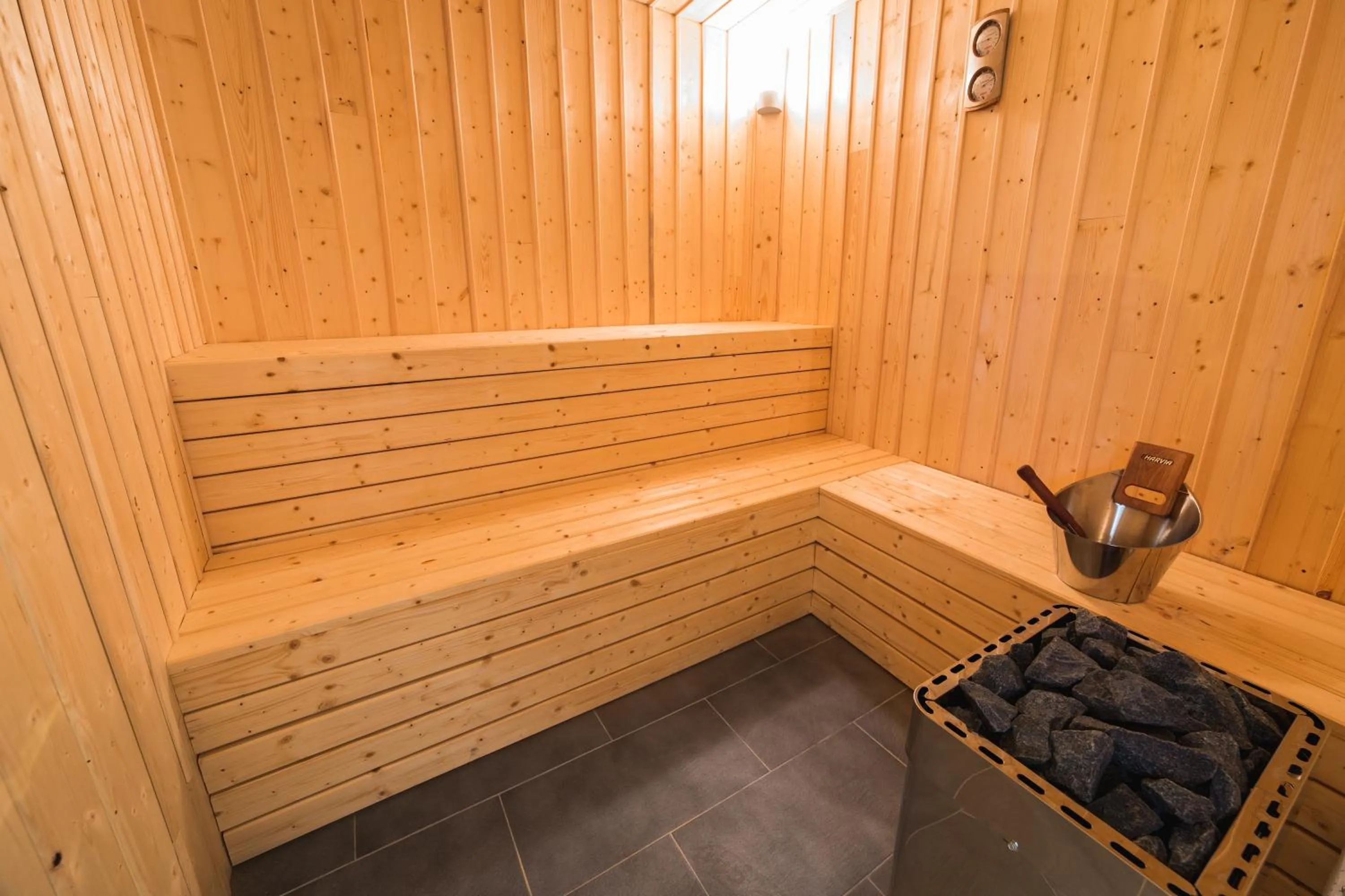 Sauna in Hôtel Le Dormeur