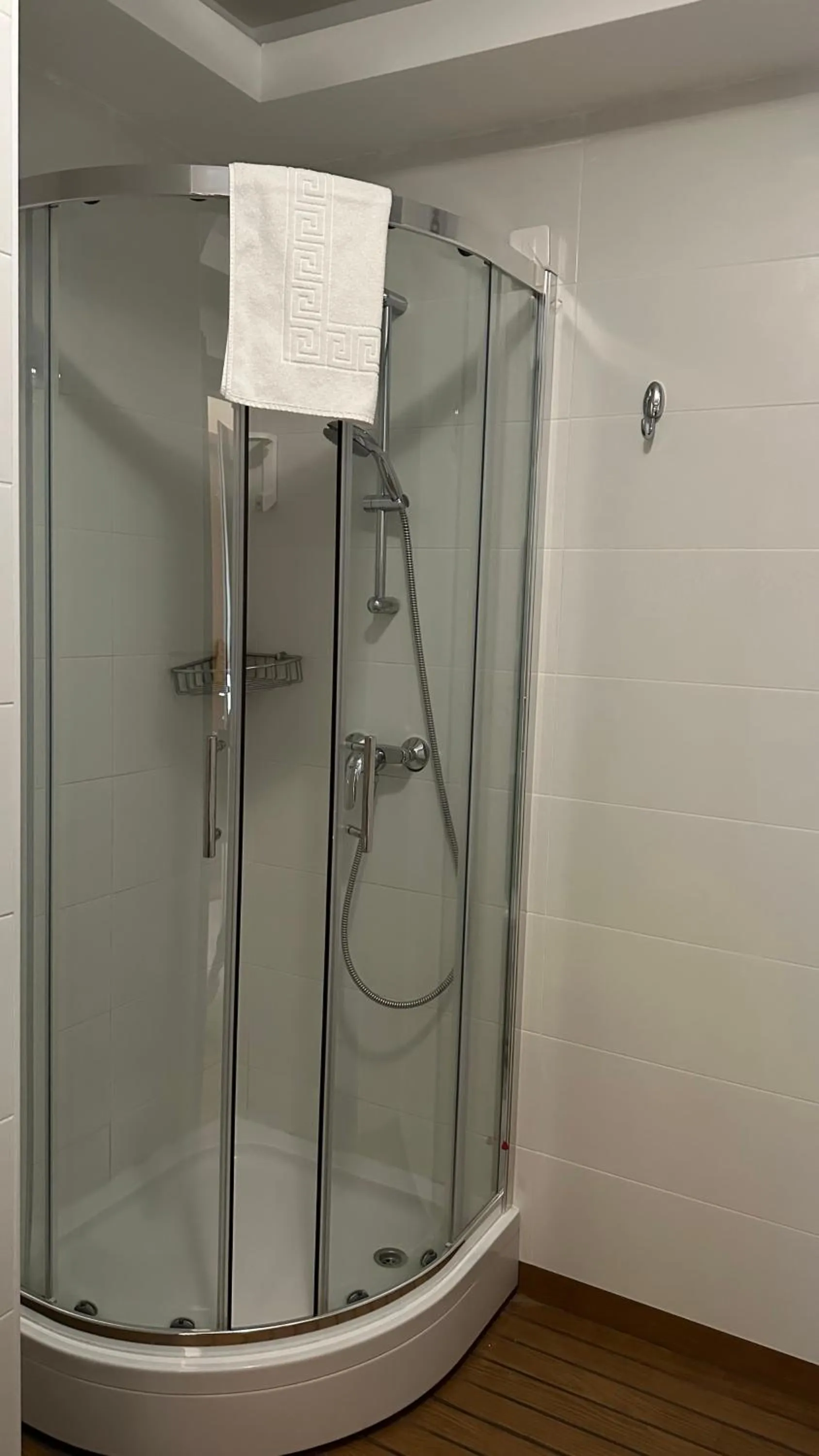 Shower in Hotel Monte Rosa