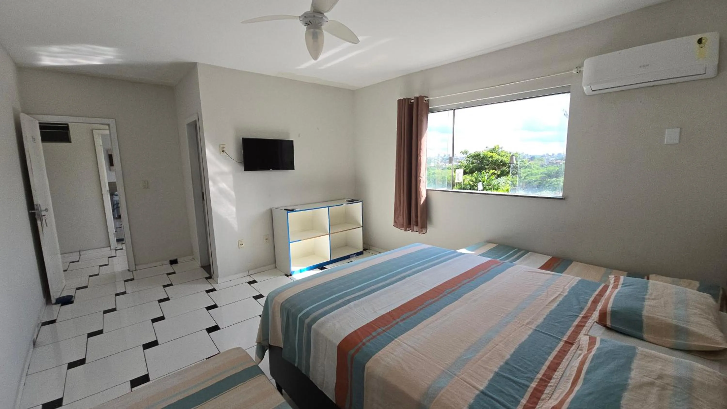 Bed in Hotel Pousada Positiva