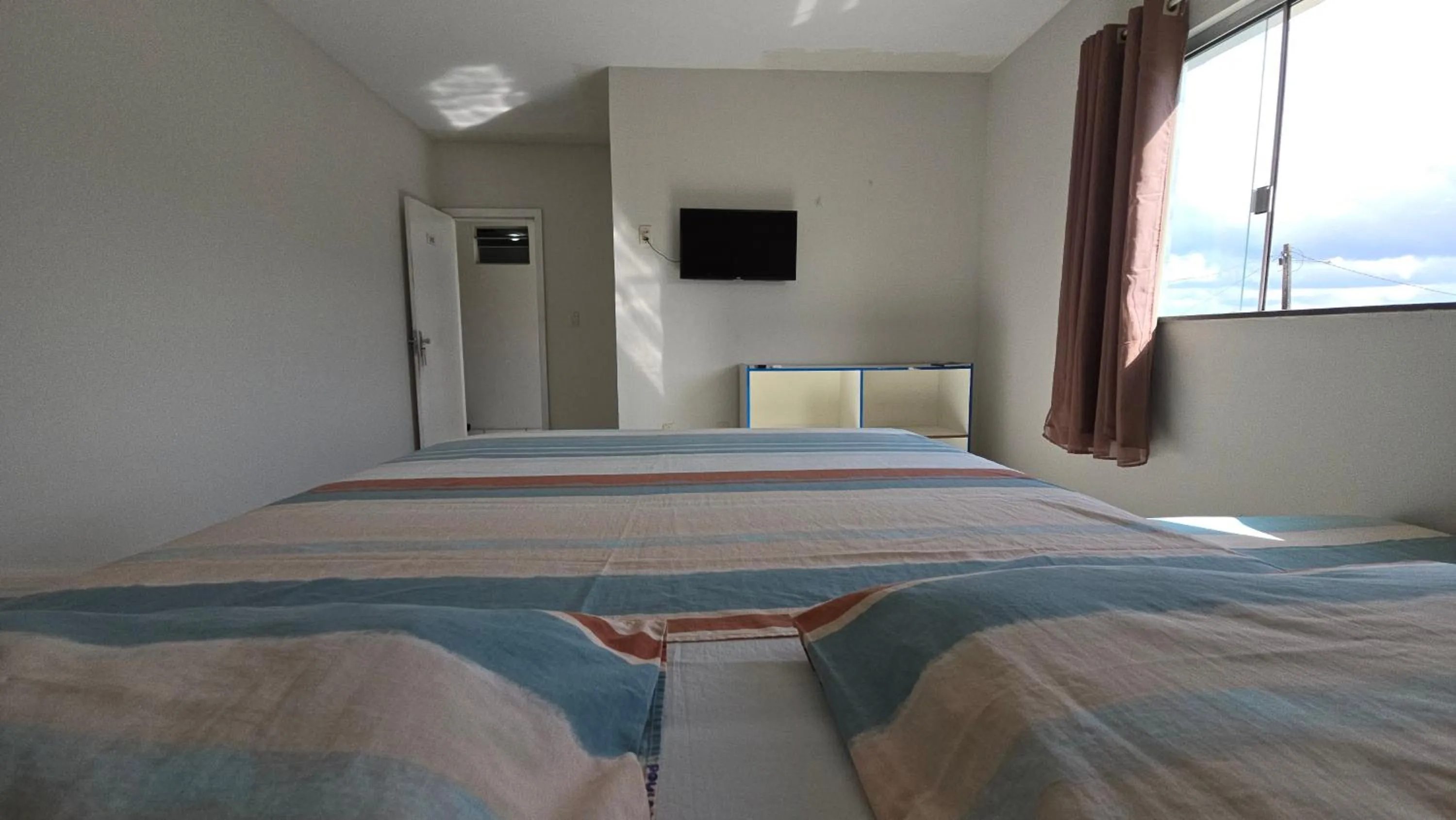 Bed in Hotel Pousada Positiva