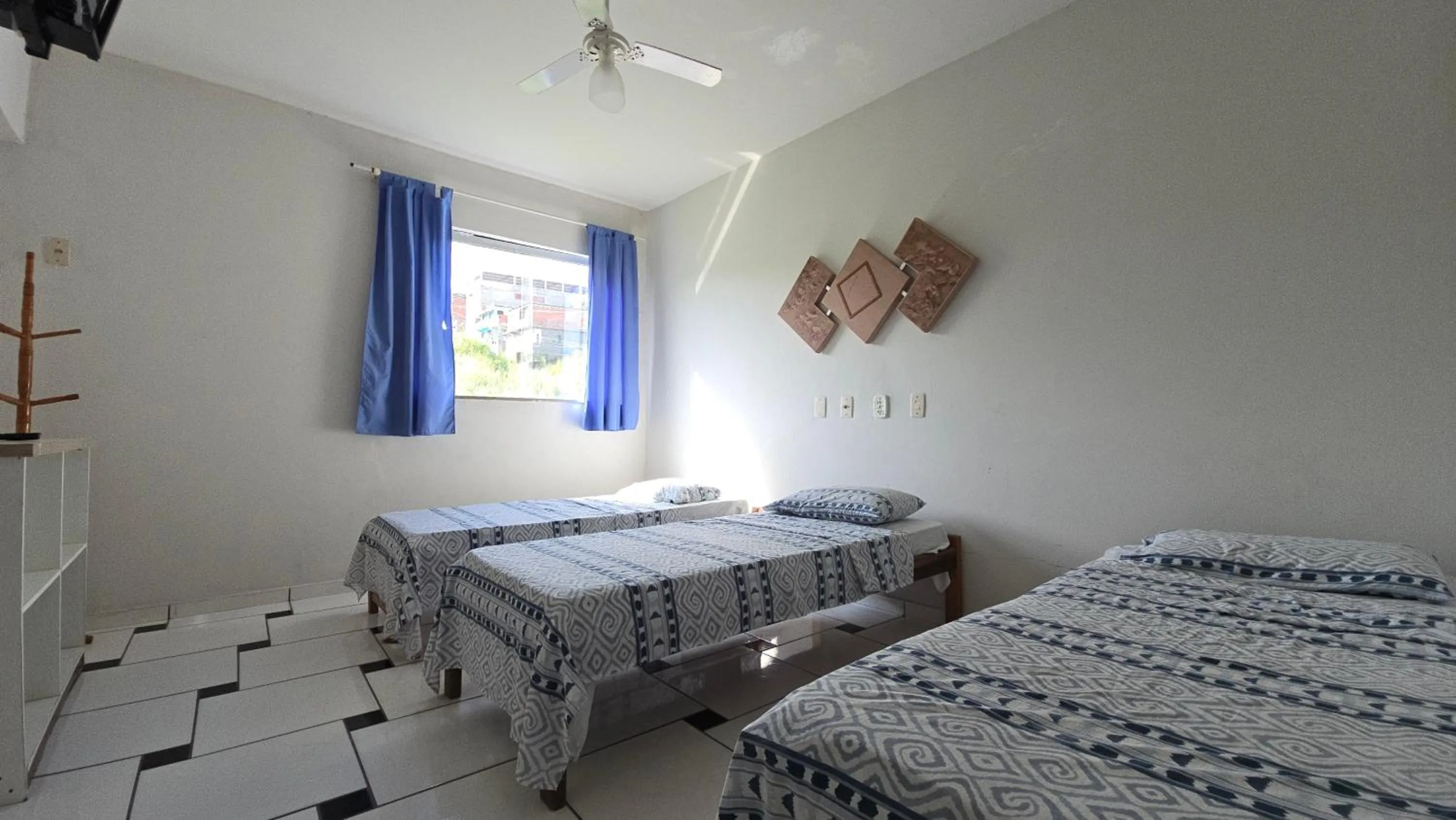 Bed in Hotel Pousada Positiva