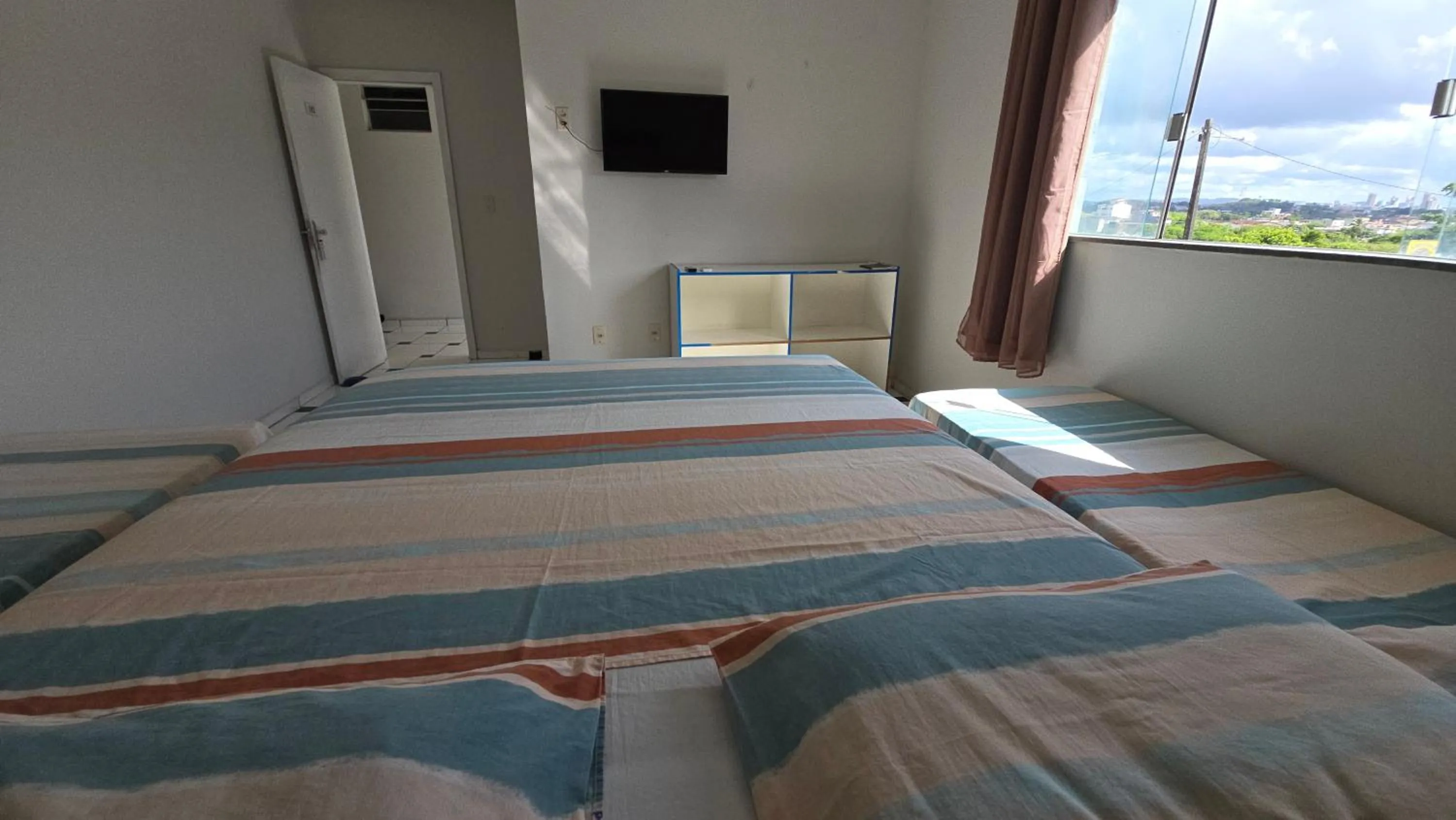 Bed in Hotel Pousada Positiva