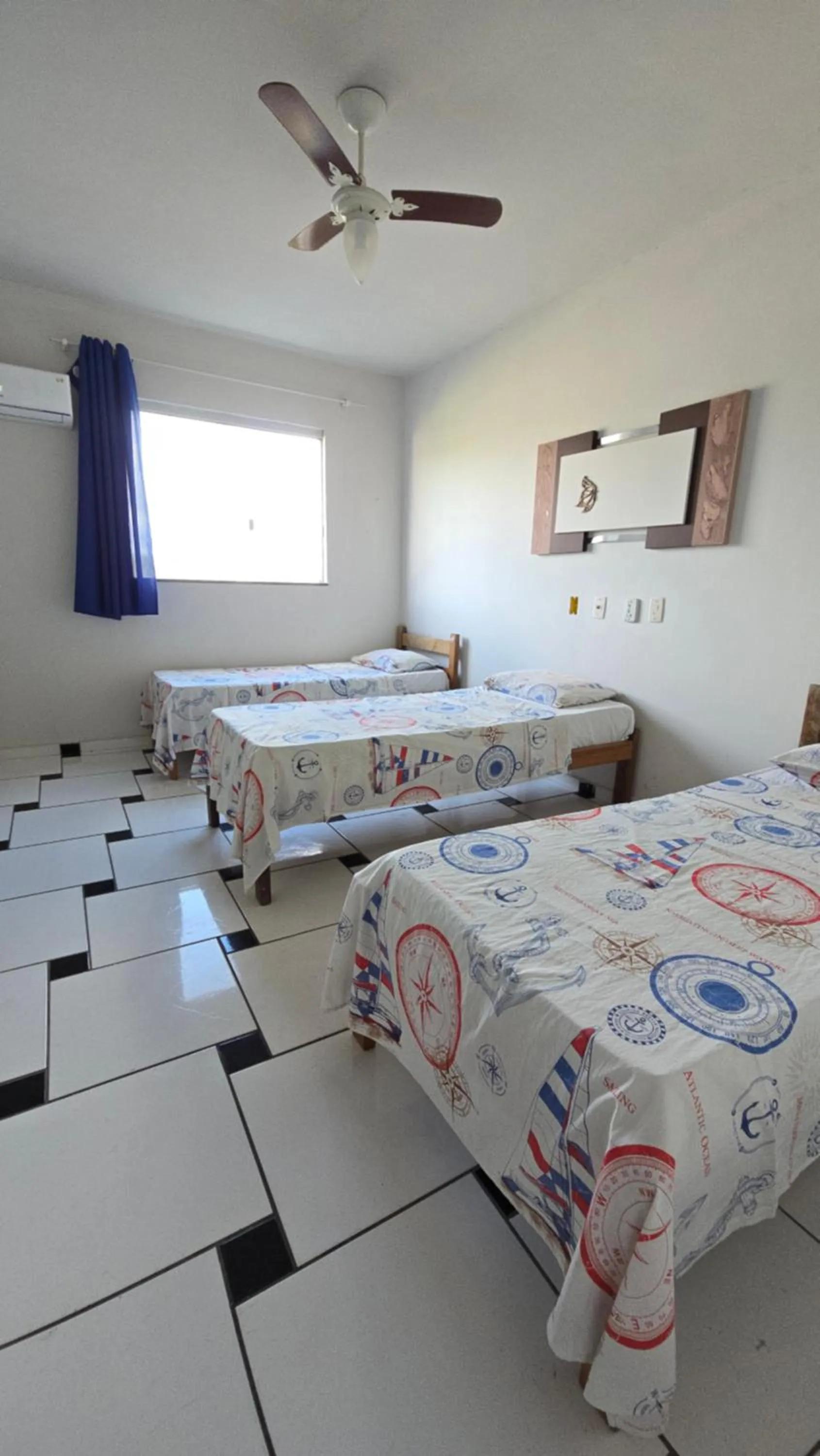 Bed in Hotel Pousada Positiva