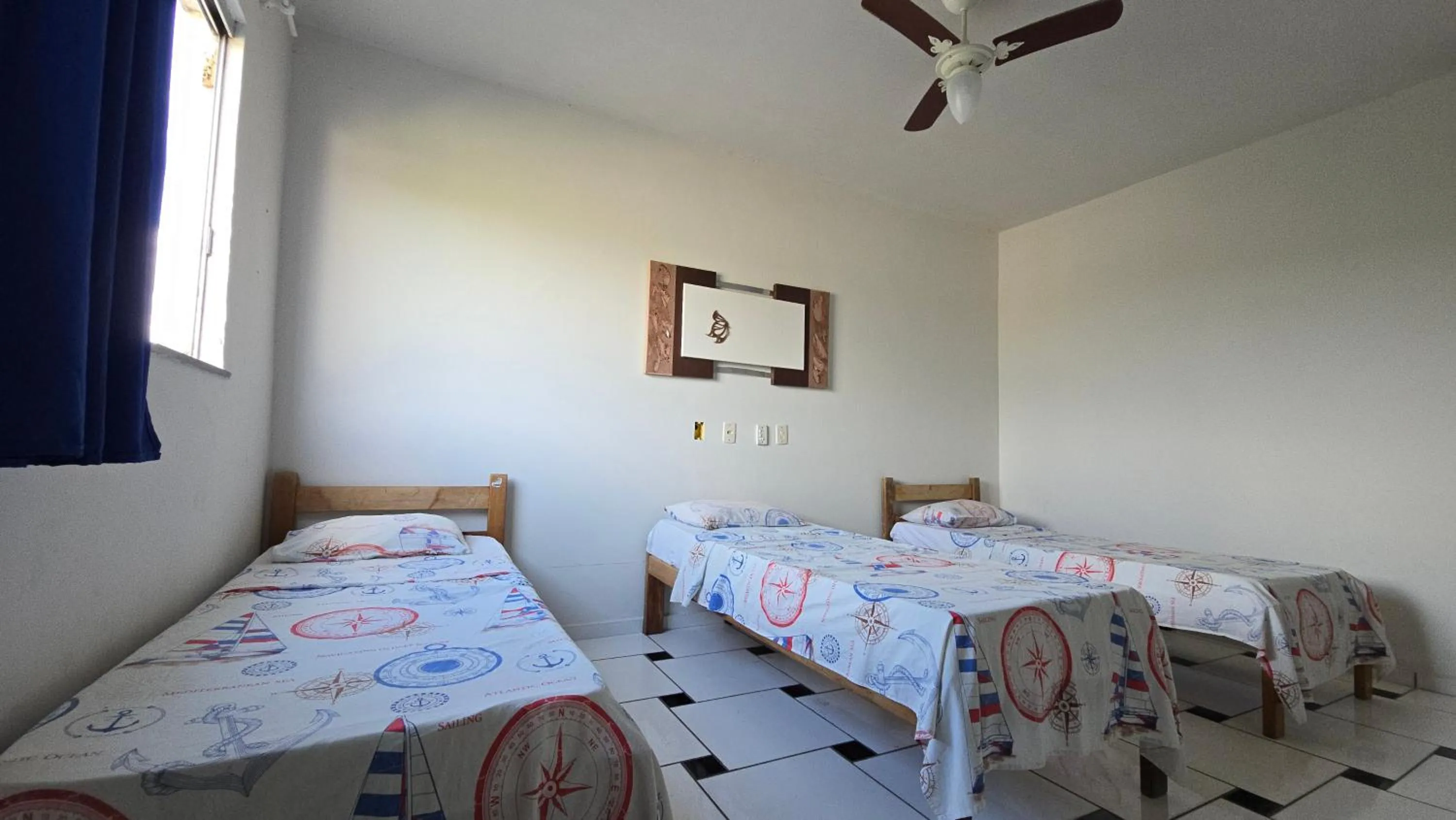 Bed in Hotel Pousada Positiva