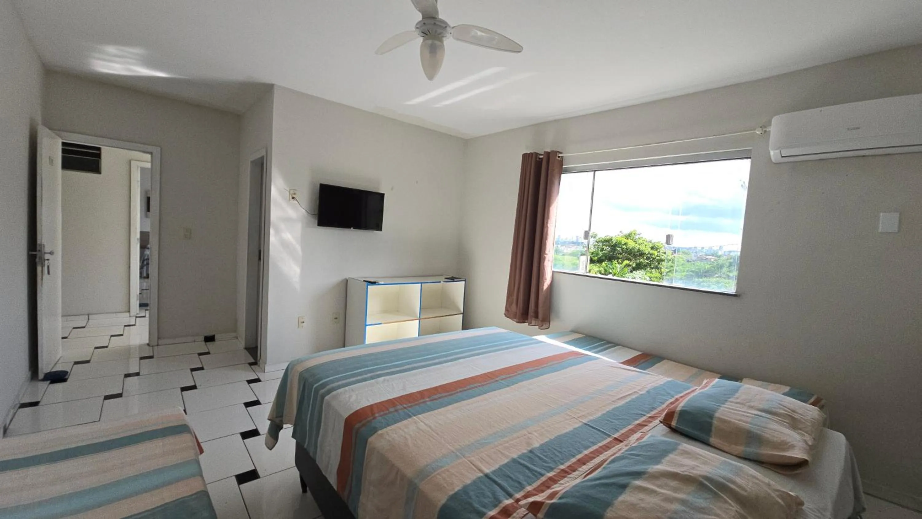 Bed in Hotel Pousada Positiva