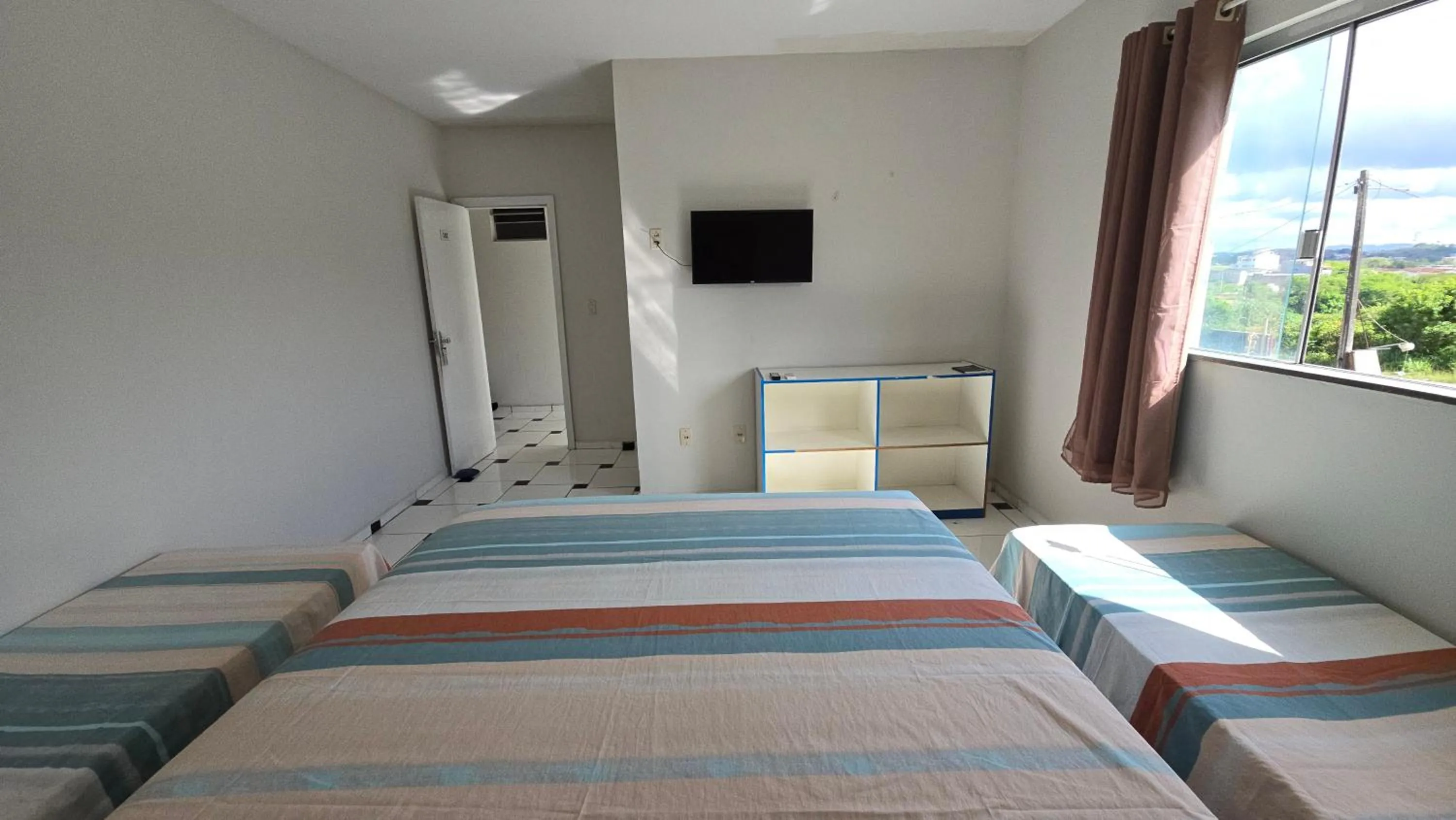 Bed in Hotel Pousada Positiva