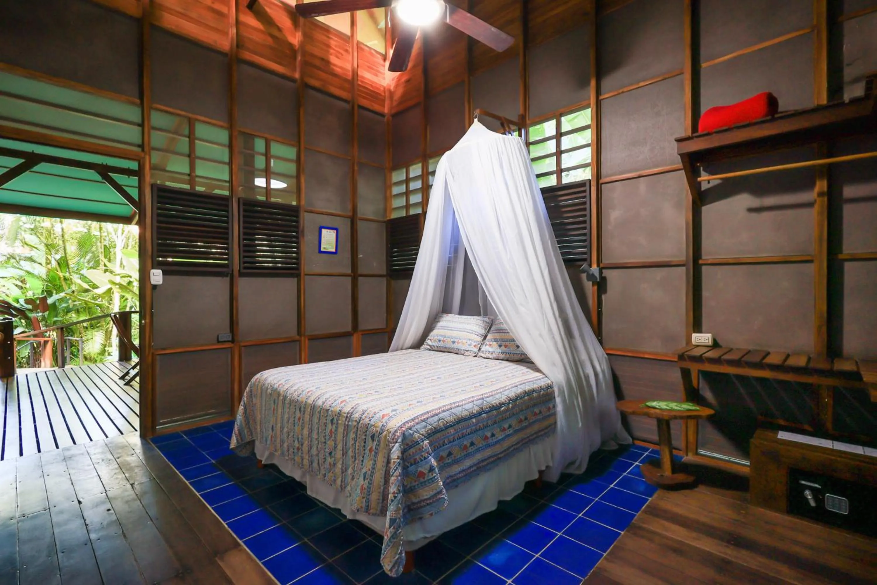 Bed in La Kukula Lodge