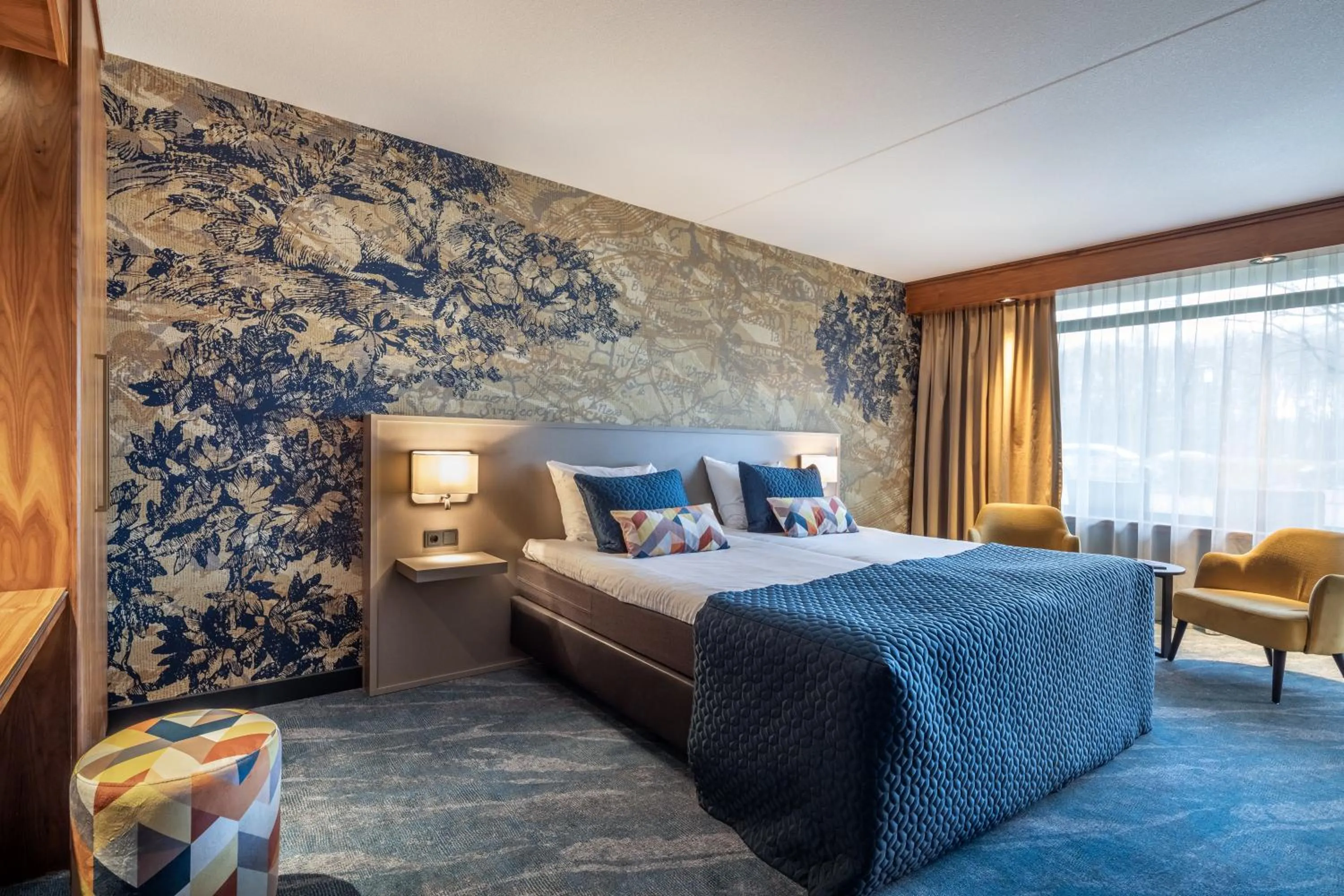 Photo of the whole room, Bed in Hotel van der Valk Wolvega-Heerenveen