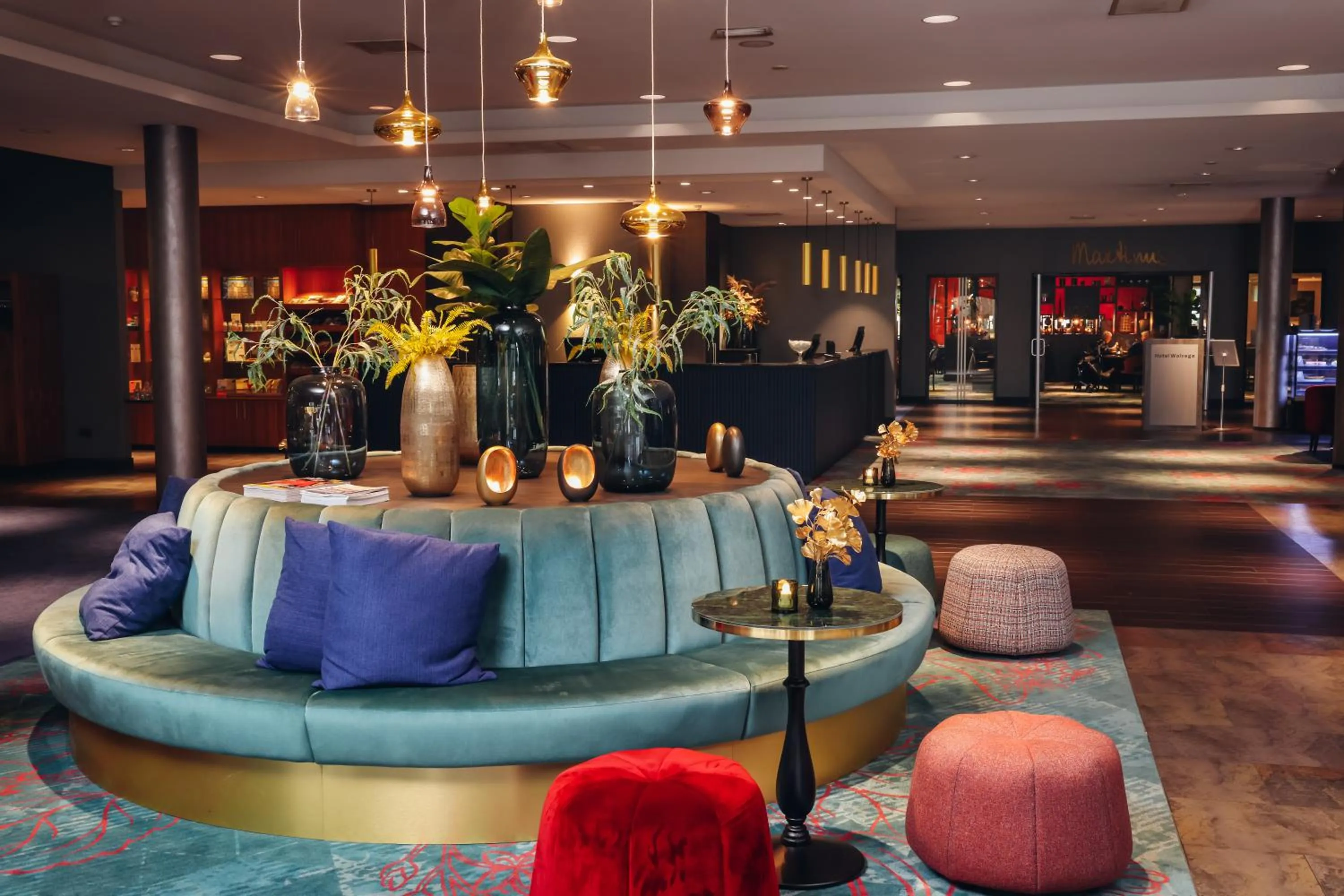 Lobby or reception in Hotel van der Valk Wolvega-Heerenveen