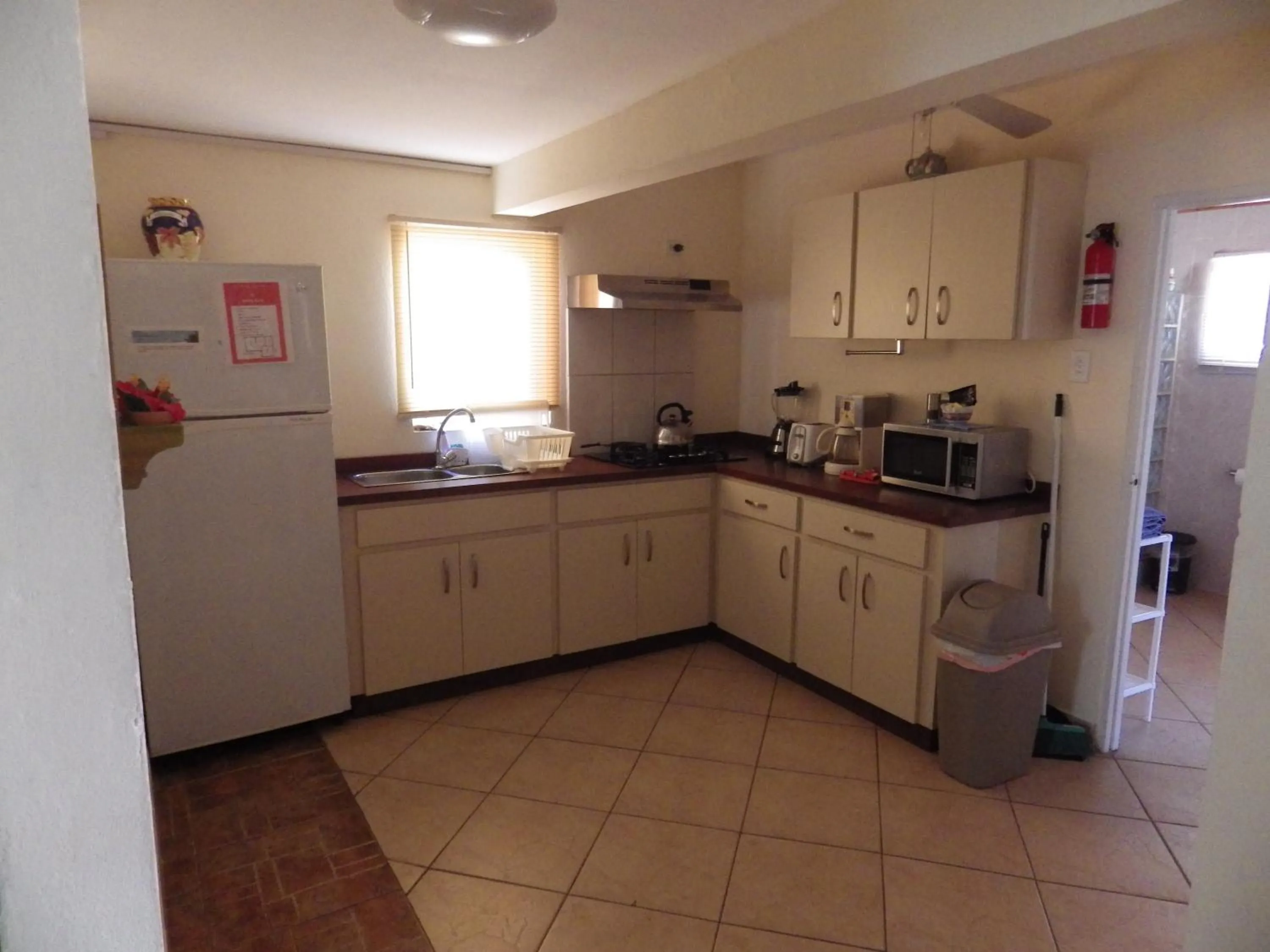 Kitchen or kitchenette in Aruba Cunucu Residence