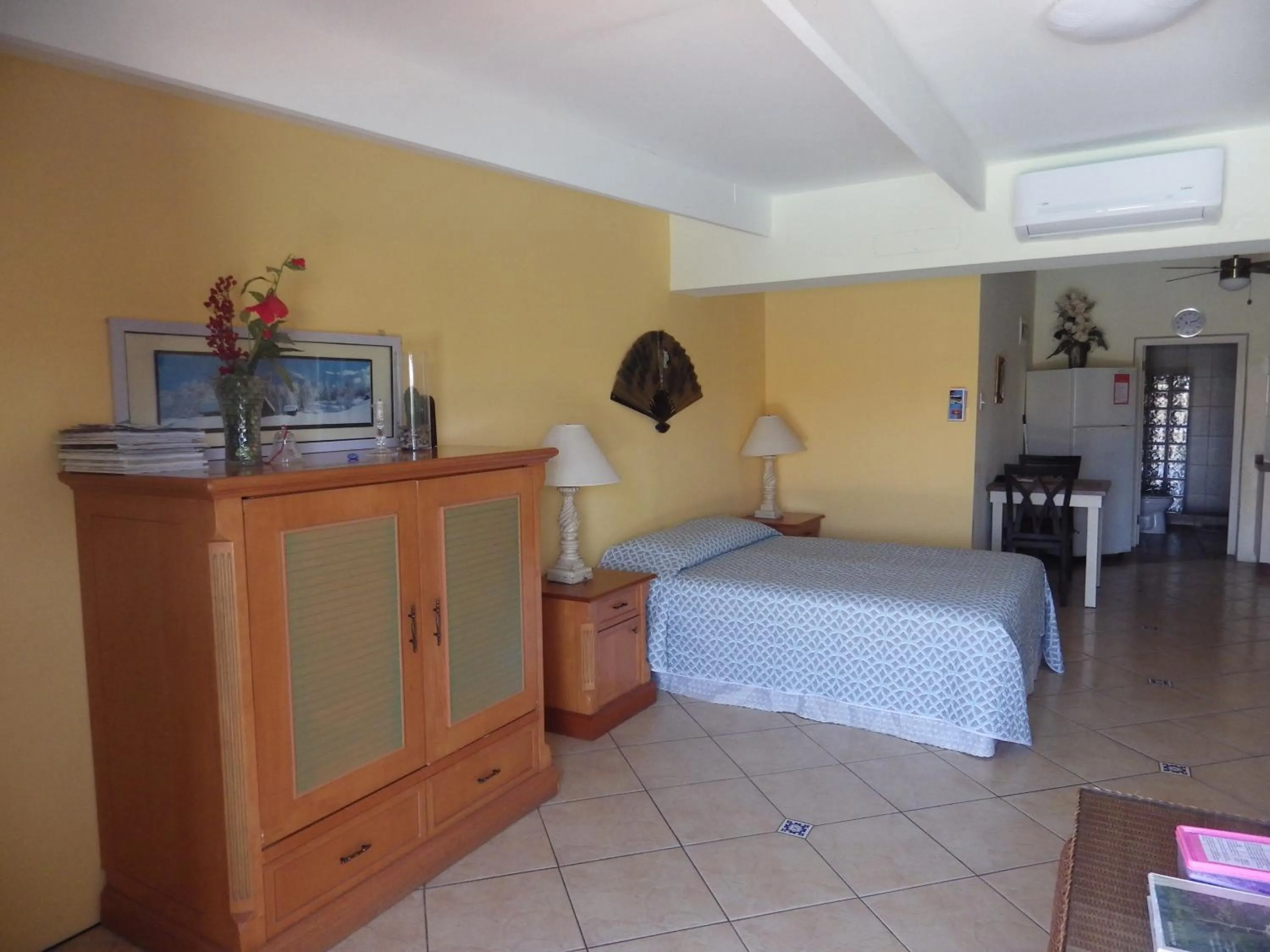 Bed in Aruba Cunucu Residence