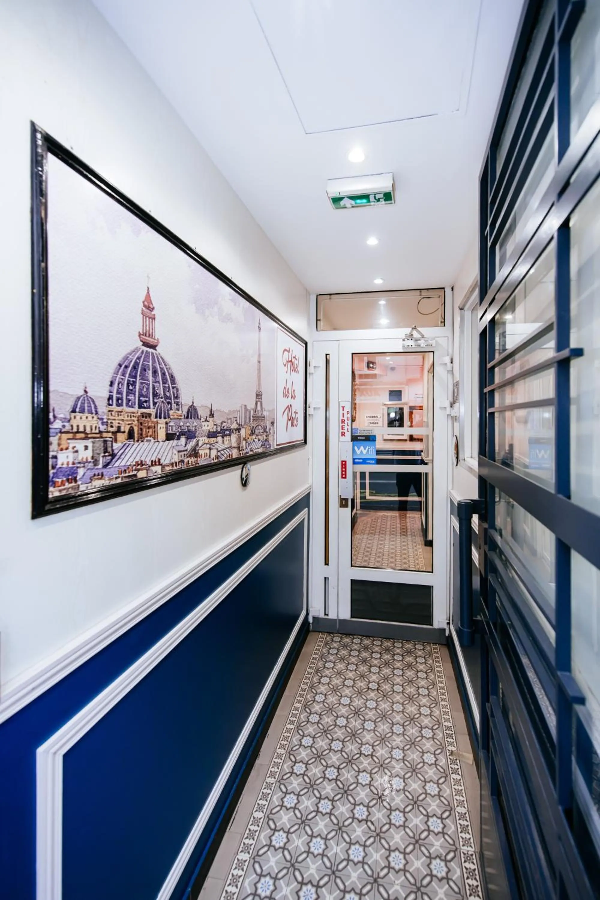Lobby or reception in Hotel De La Poste