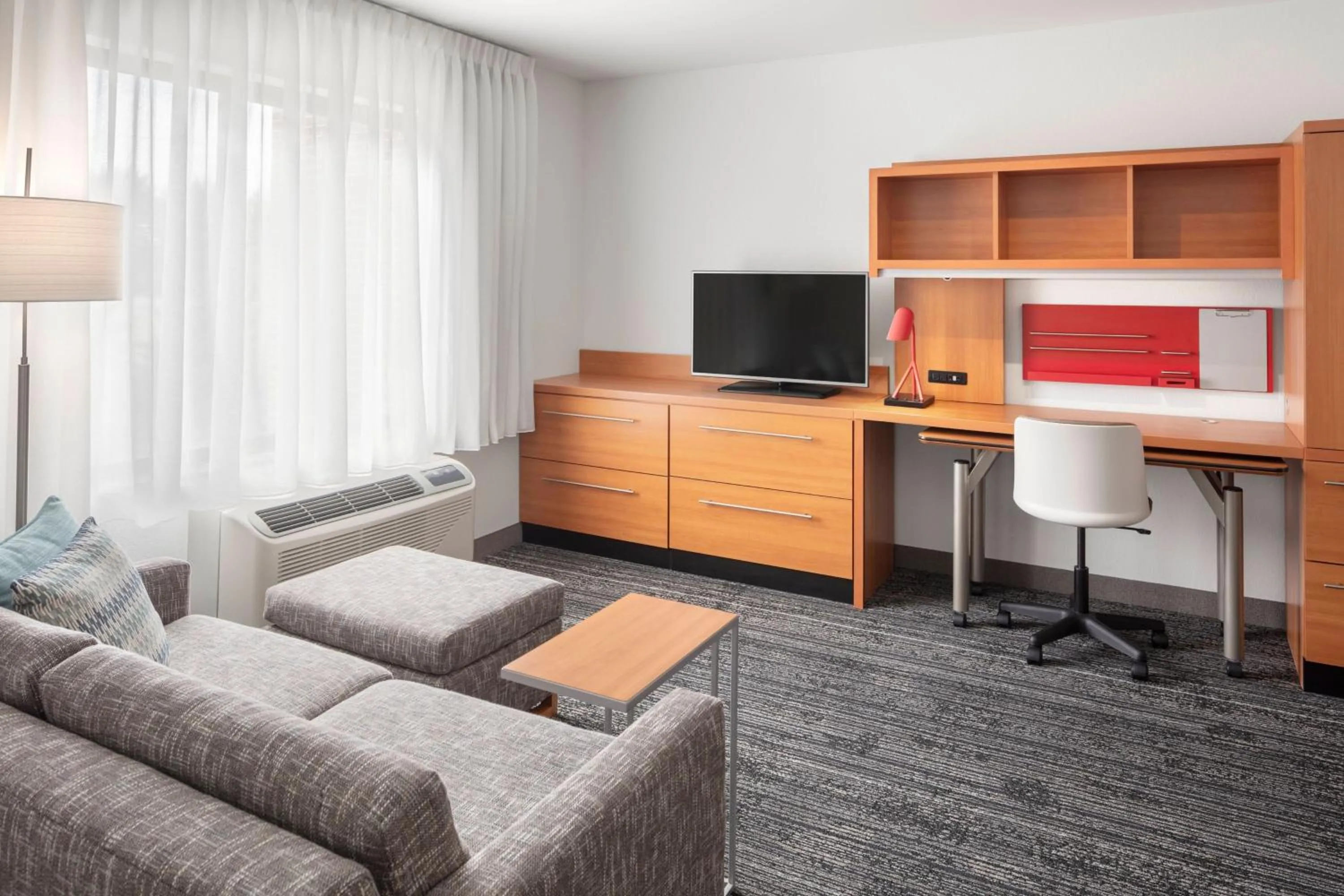 Living room in TownePlace Suites Bangor