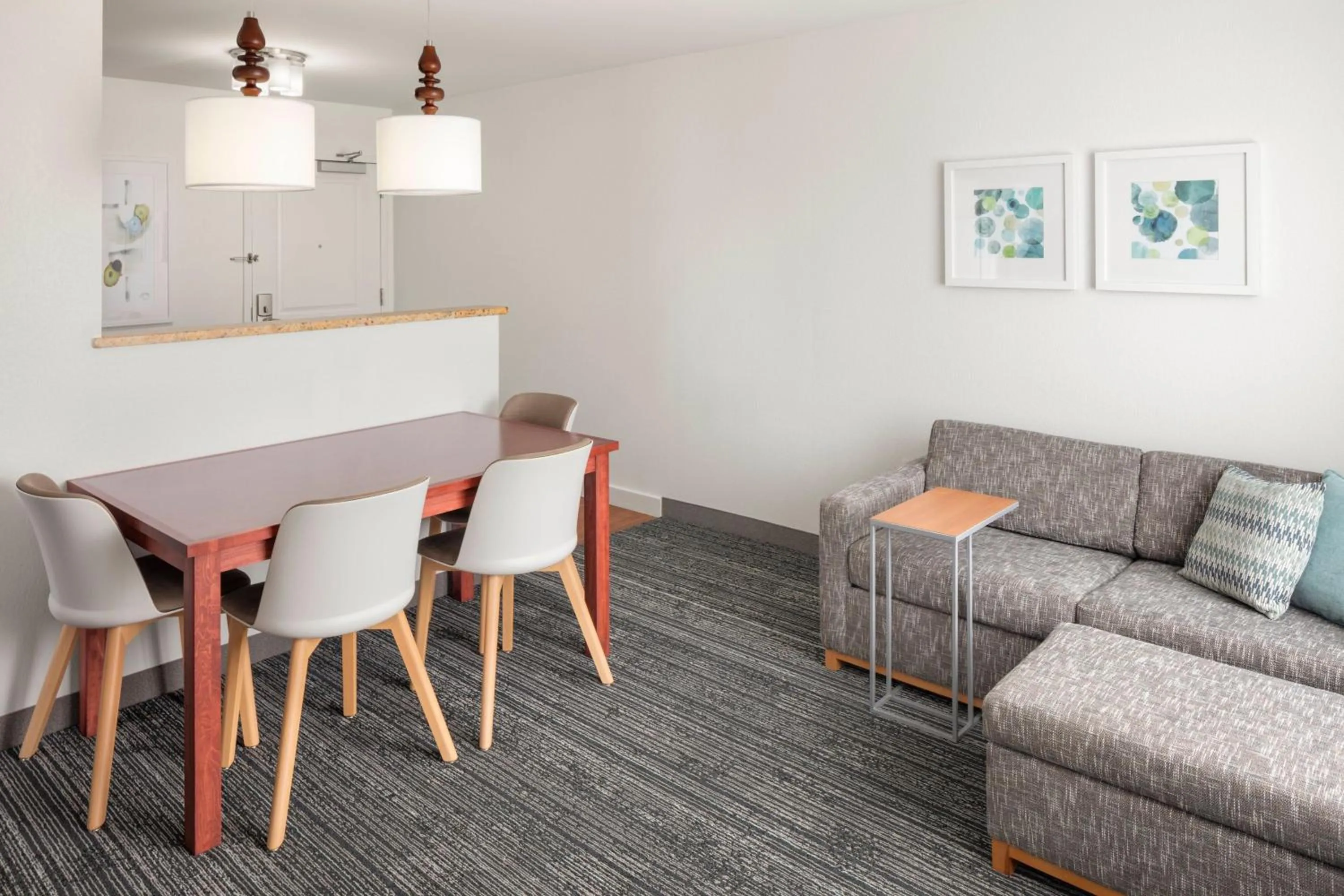 Living room in TownePlace Suites Bangor