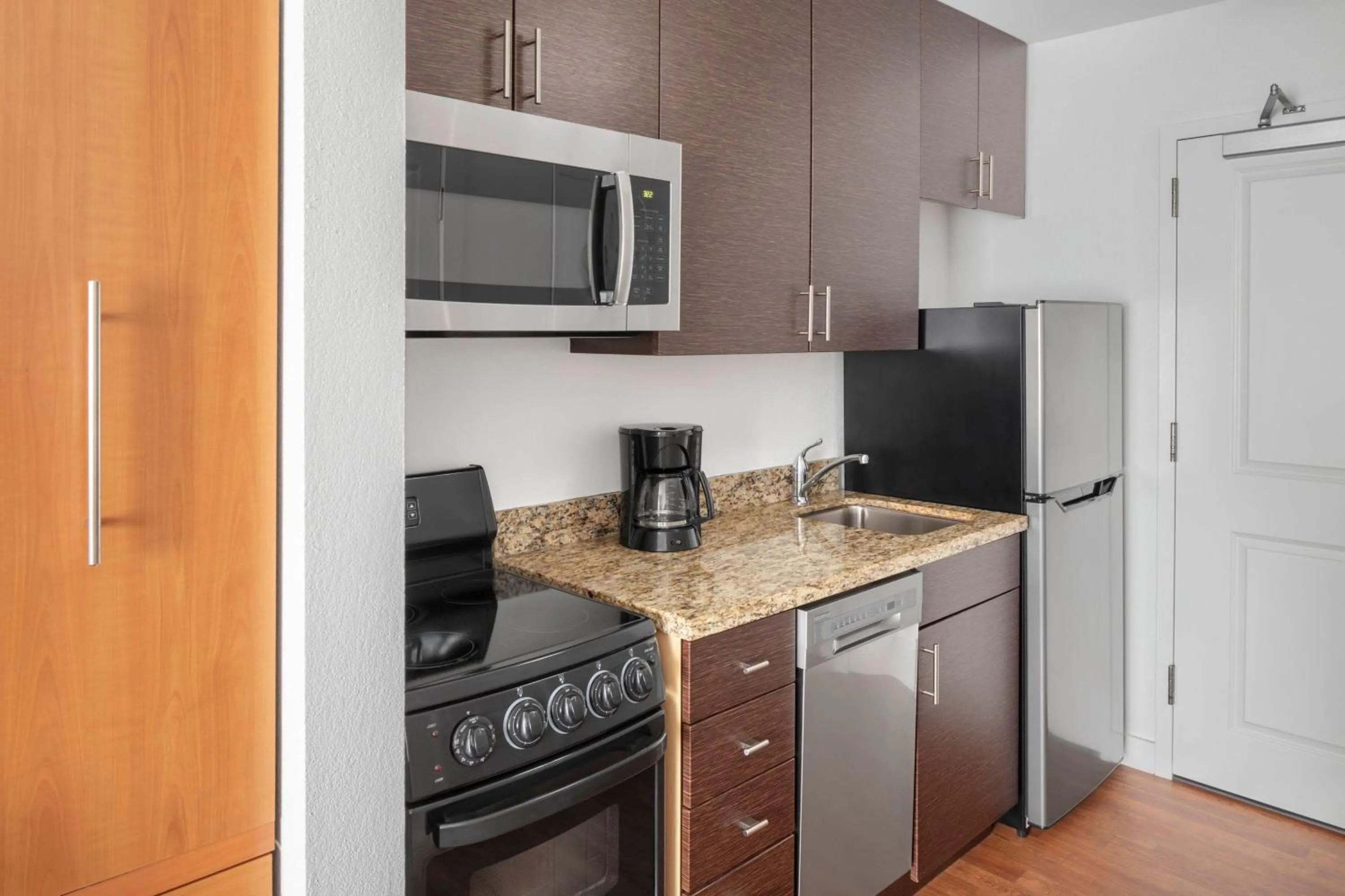 Kitchen or kitchenette in TownePlace Suites Bangor