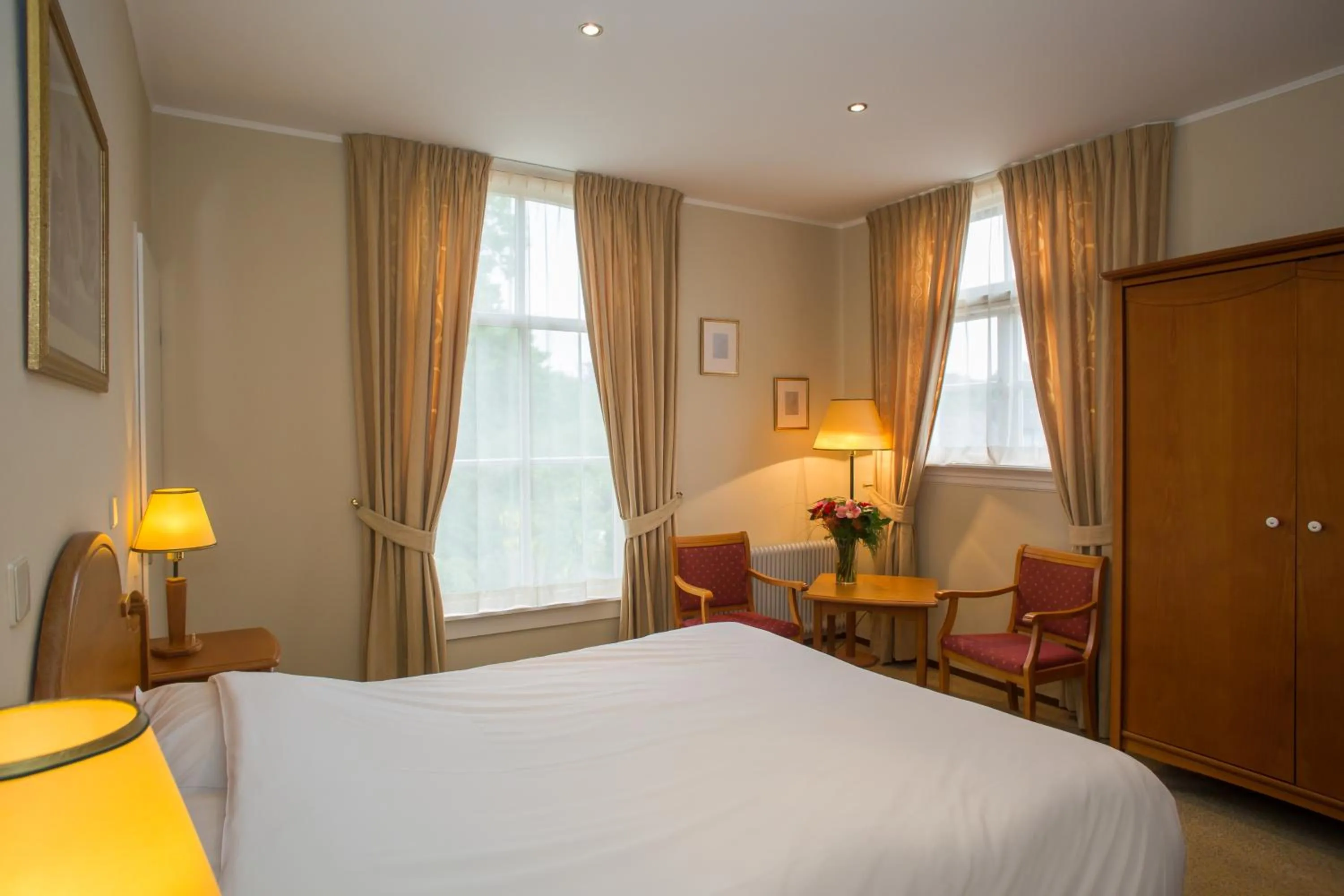Bedroom, Bed in Landhotel De Hoofdige Boer