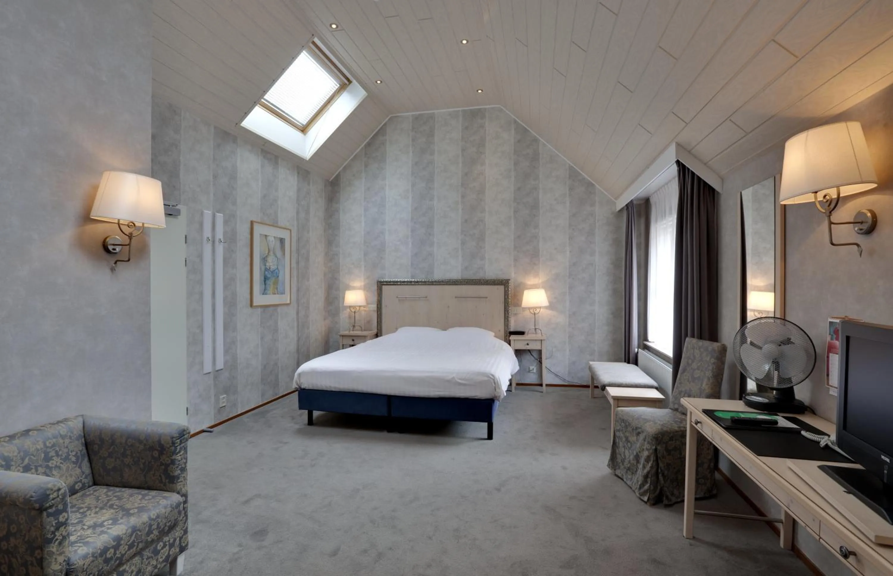 Bedroom, Bed in Landhotel De Hoofdige Boer