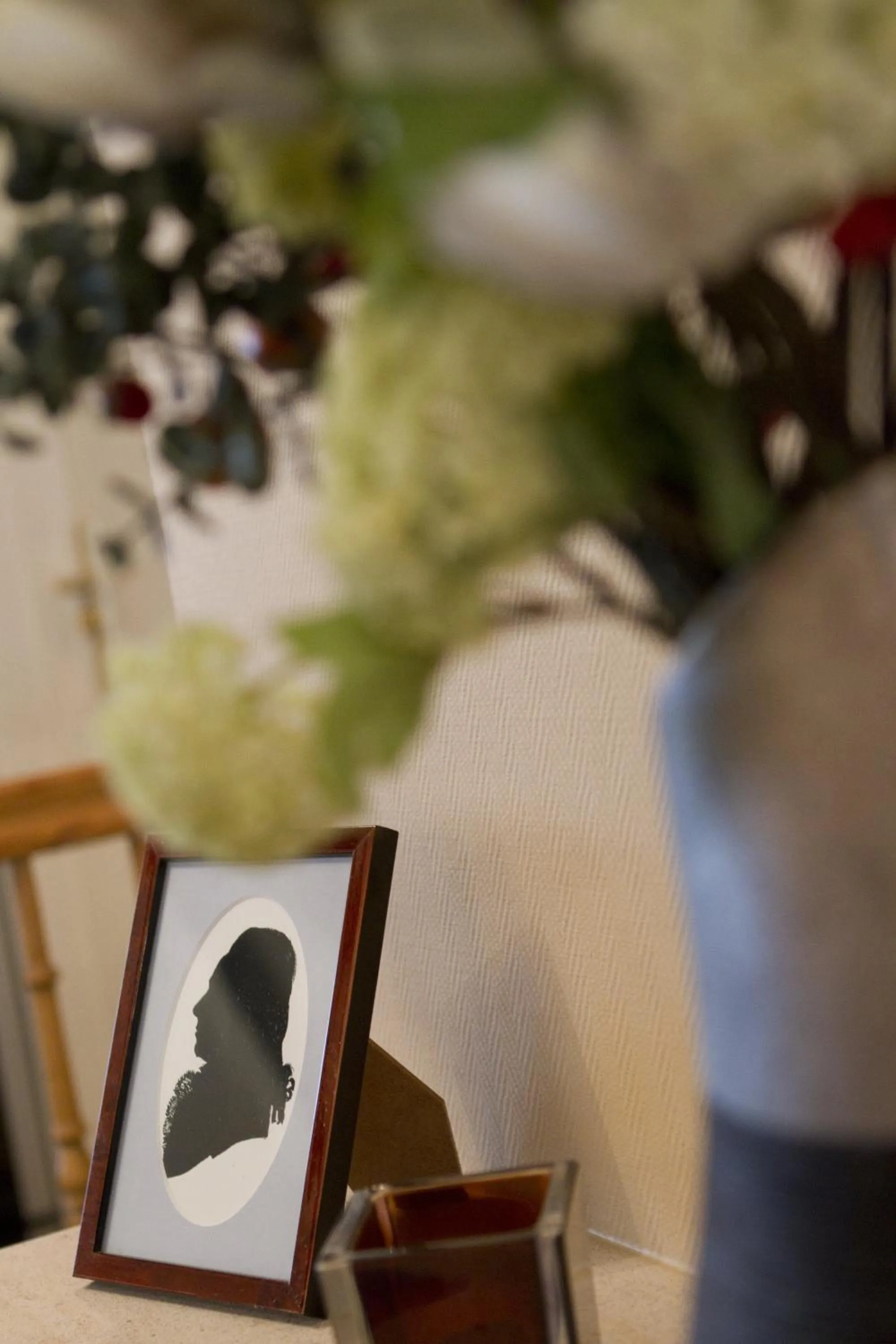 Decorative detail in Landhotel De Hoofdige Boer