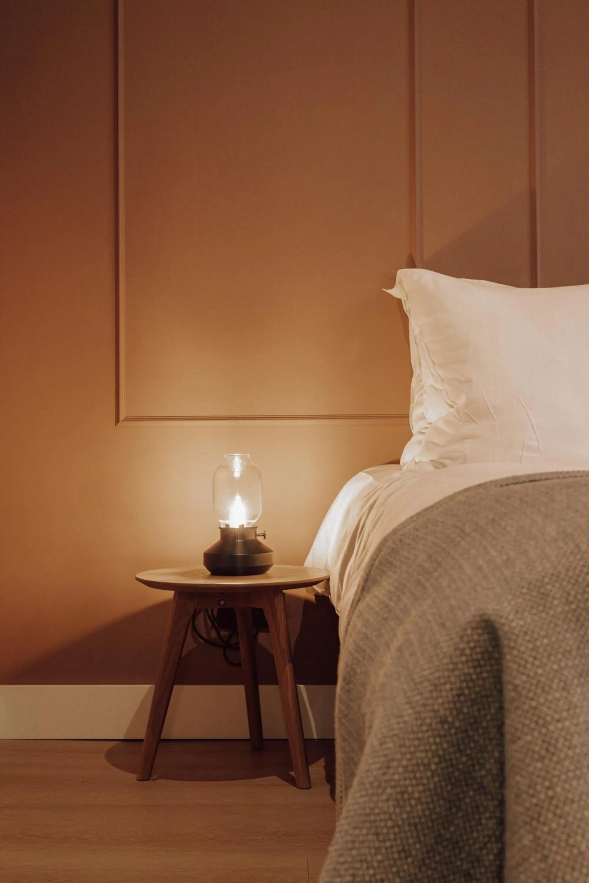 Bed in Landhotel De Hoofdige Boer