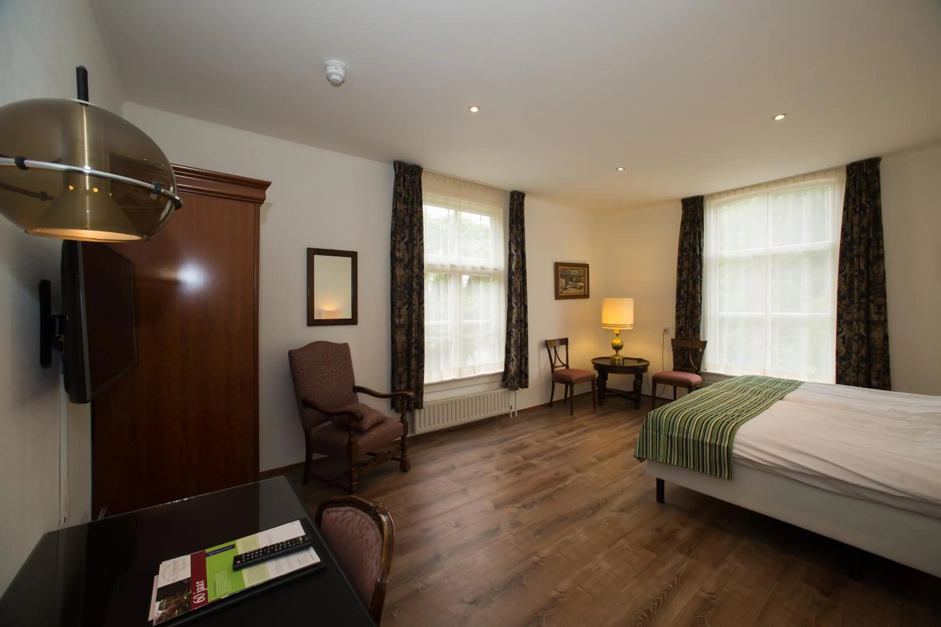 Decorative detail, Bed in Landhotel De Hoofdige Boer