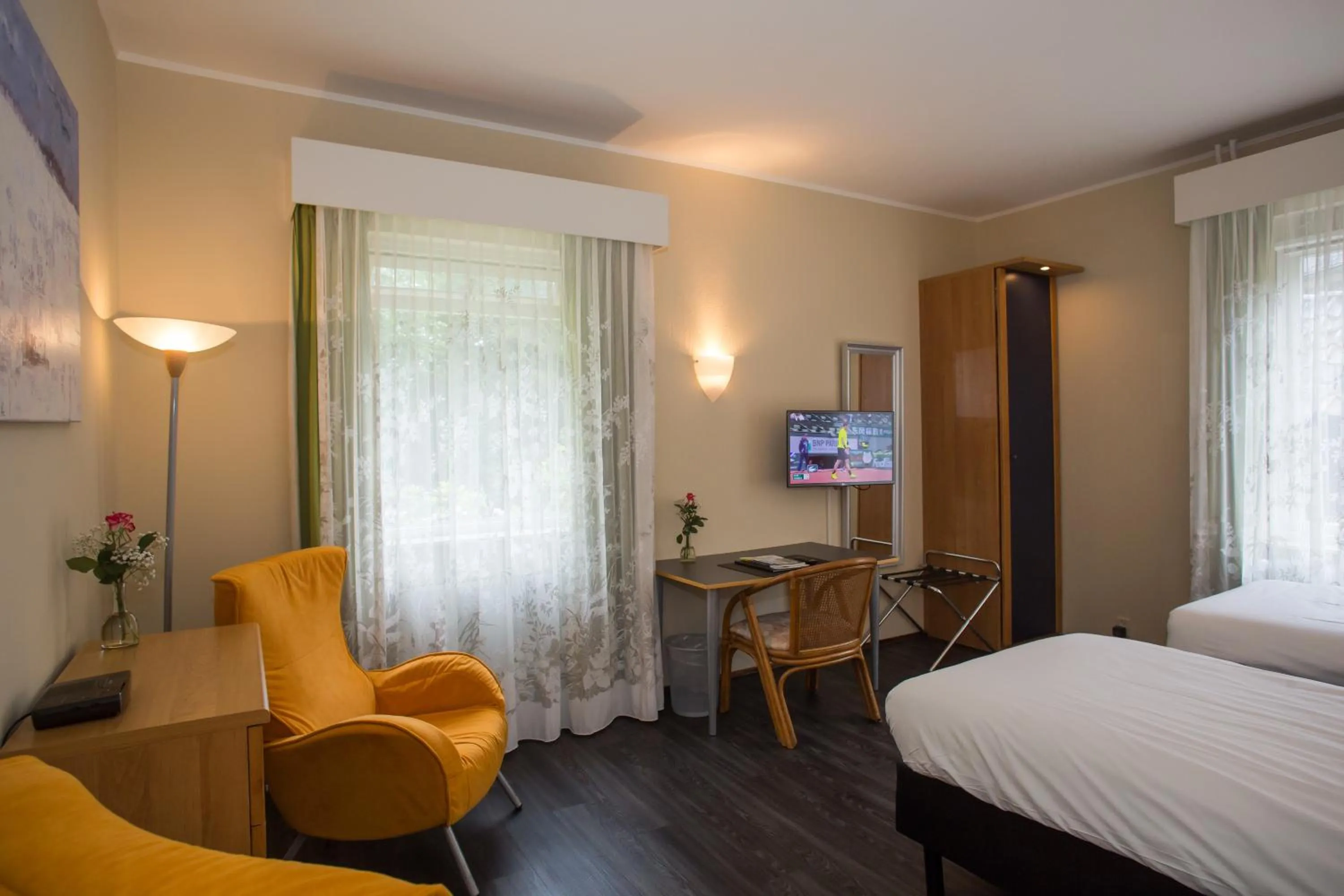 Photo of the whole room, Bed in Landhotel De Hoofdige Boer