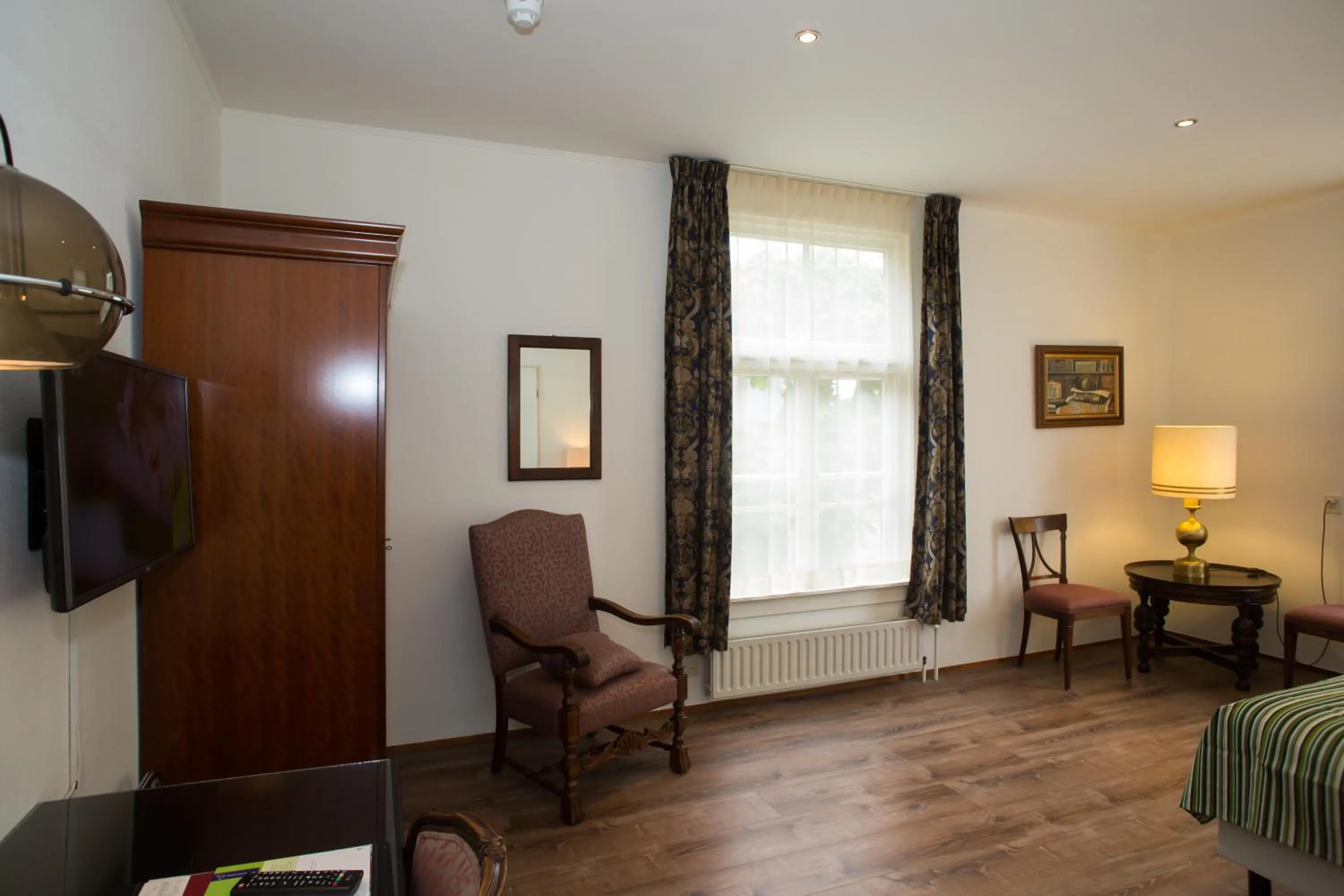 Decorative detail in Landhotel De Hoofdige Boer