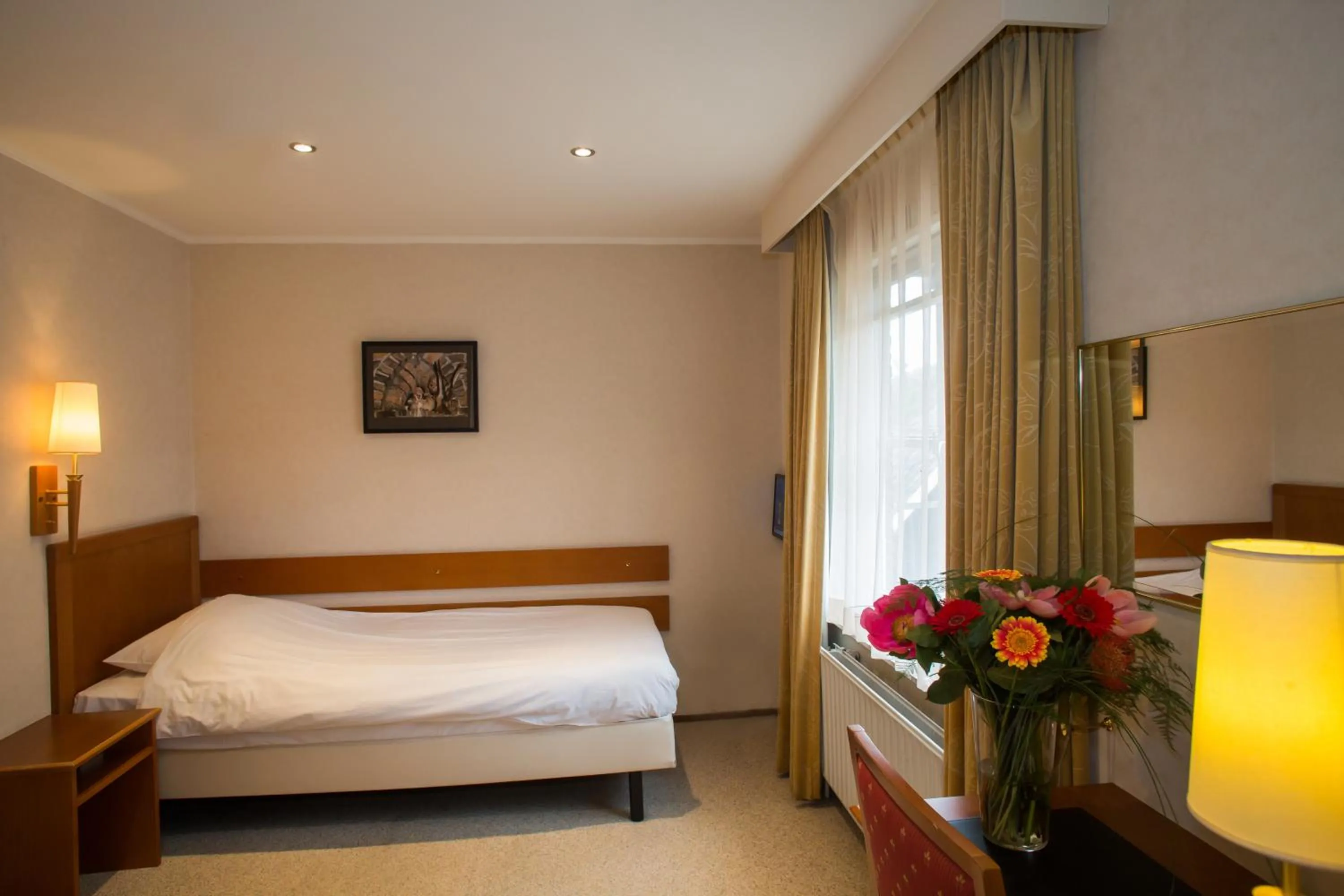 Bedroom, Bed in Landhotel De Hoofdige Boer