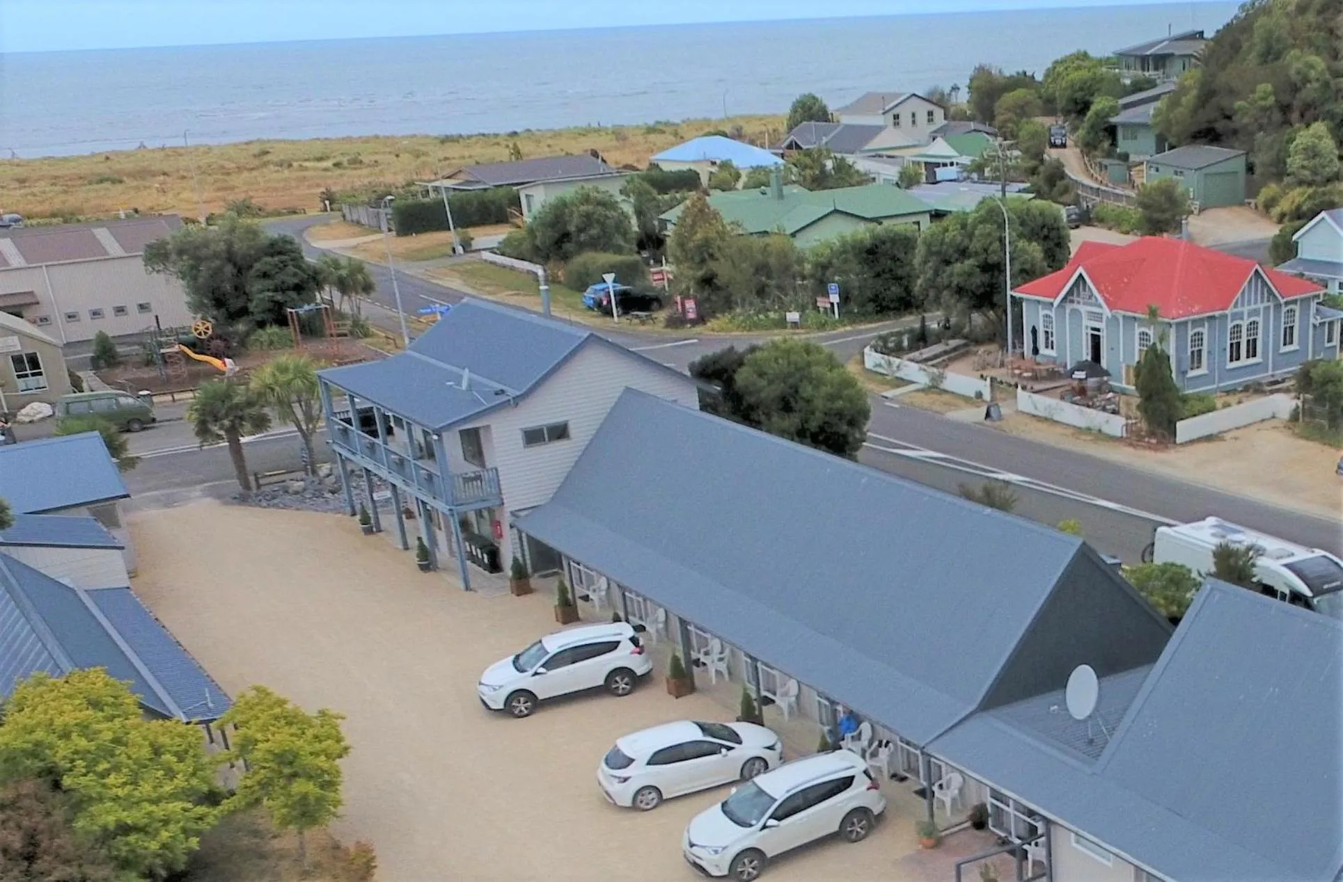 Bird's eye view in Collingwood Park Motel