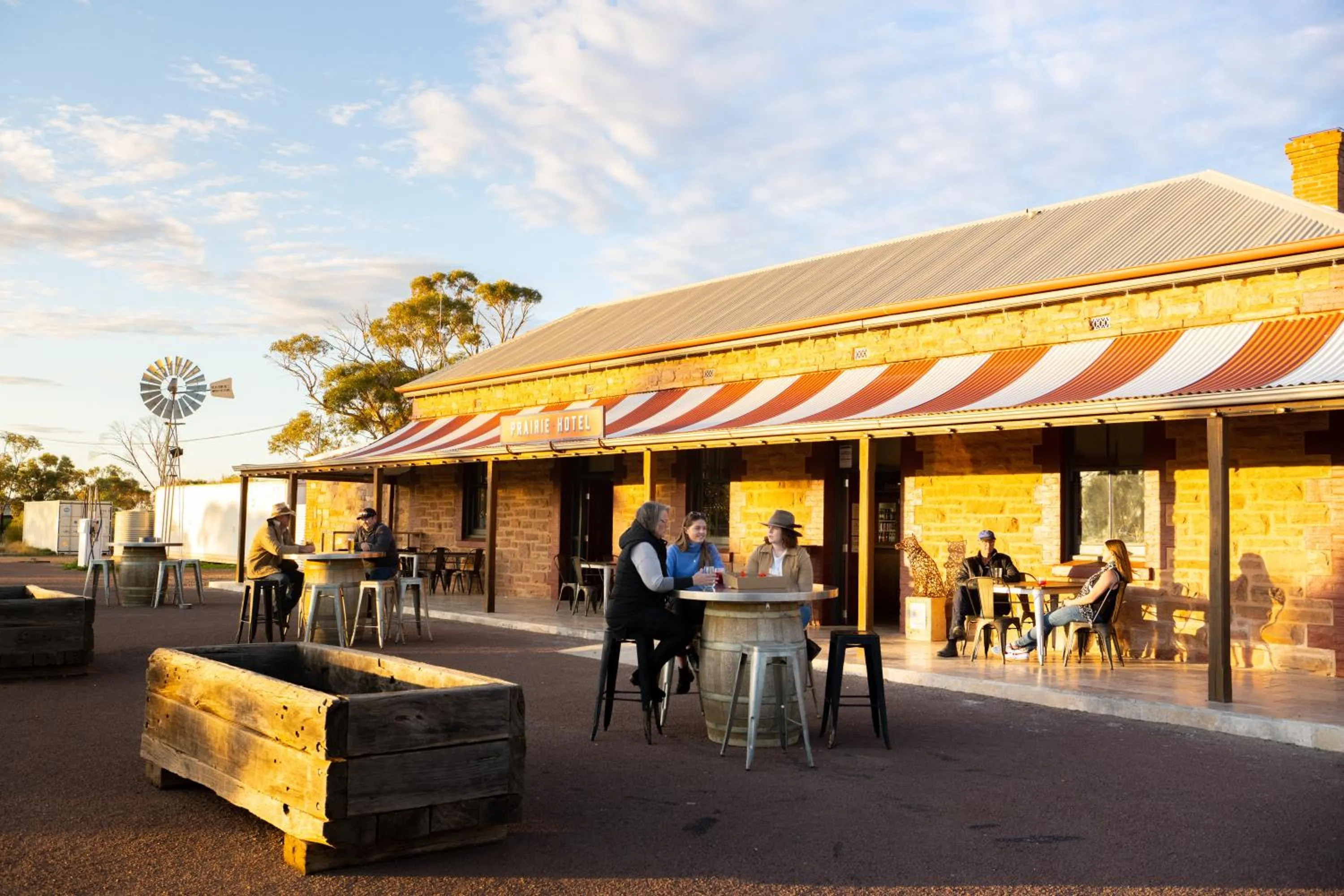 Property building in Prairie Hotel