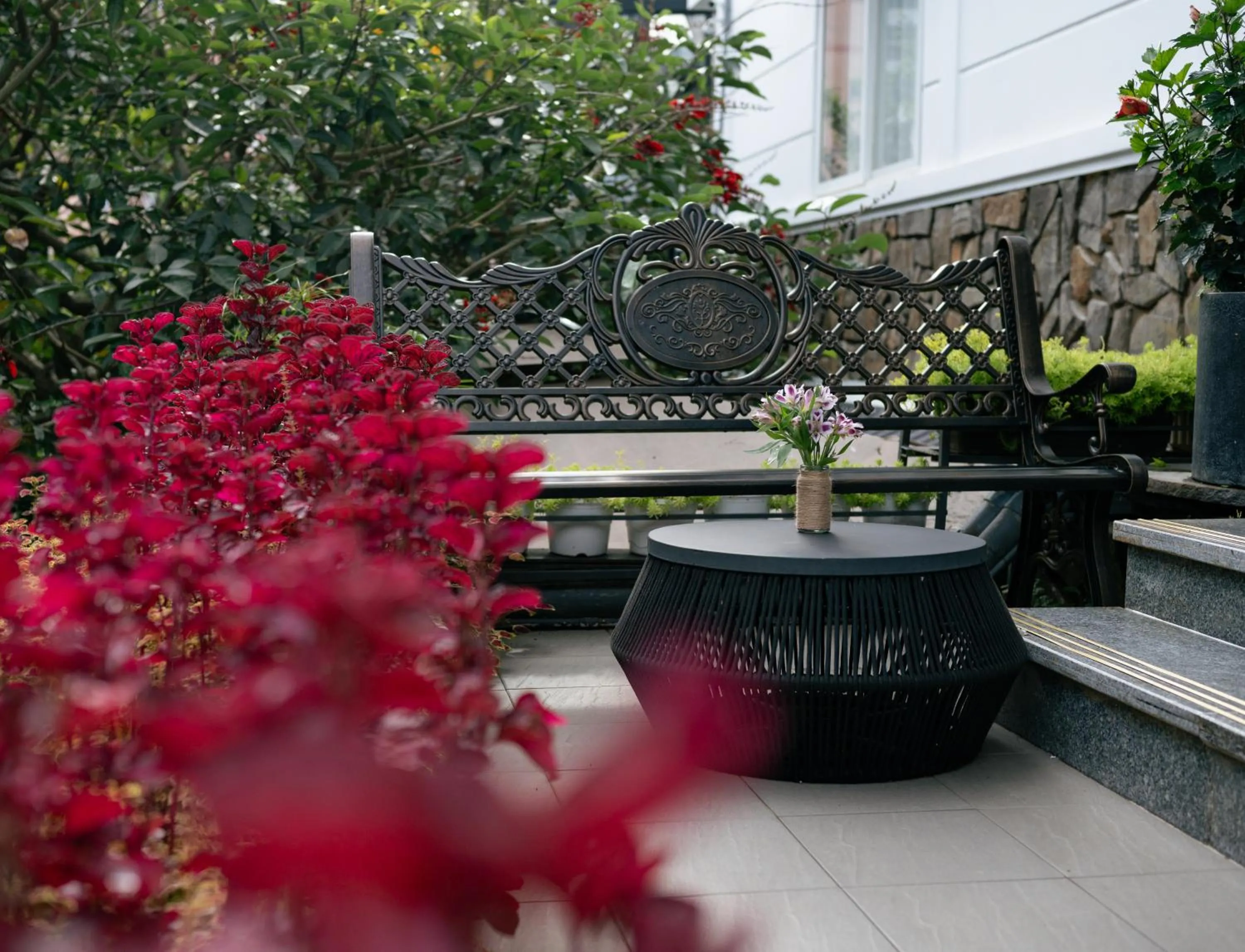 Garden in Bach Place Dalat