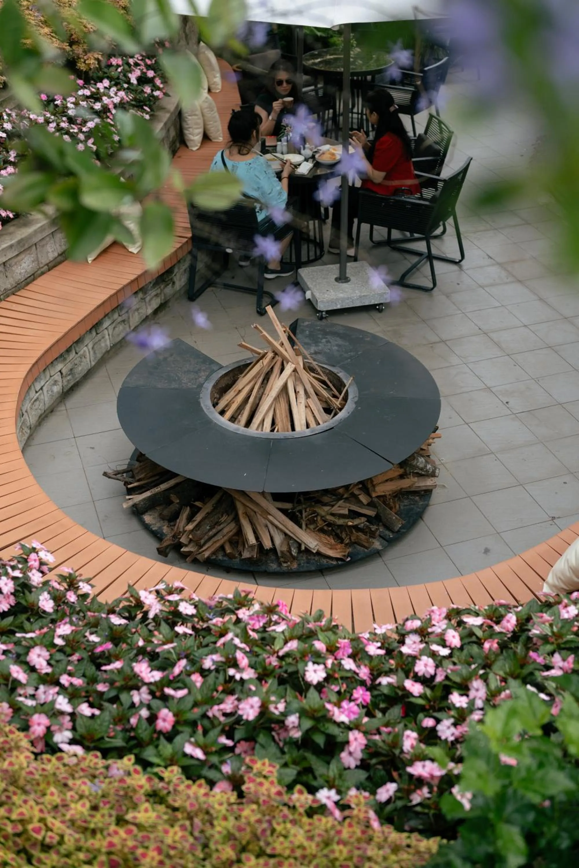 Garden in Bach Place Dalat