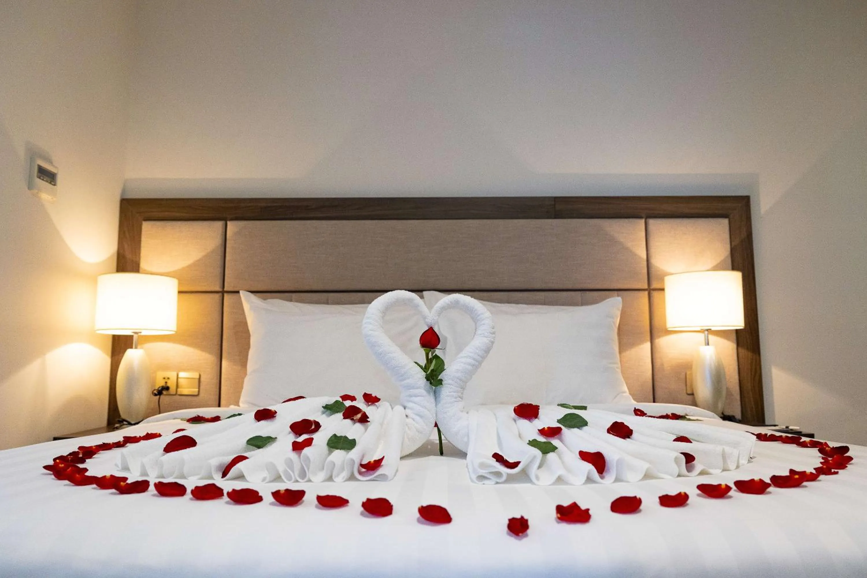 Bed in Daphovina Hotel