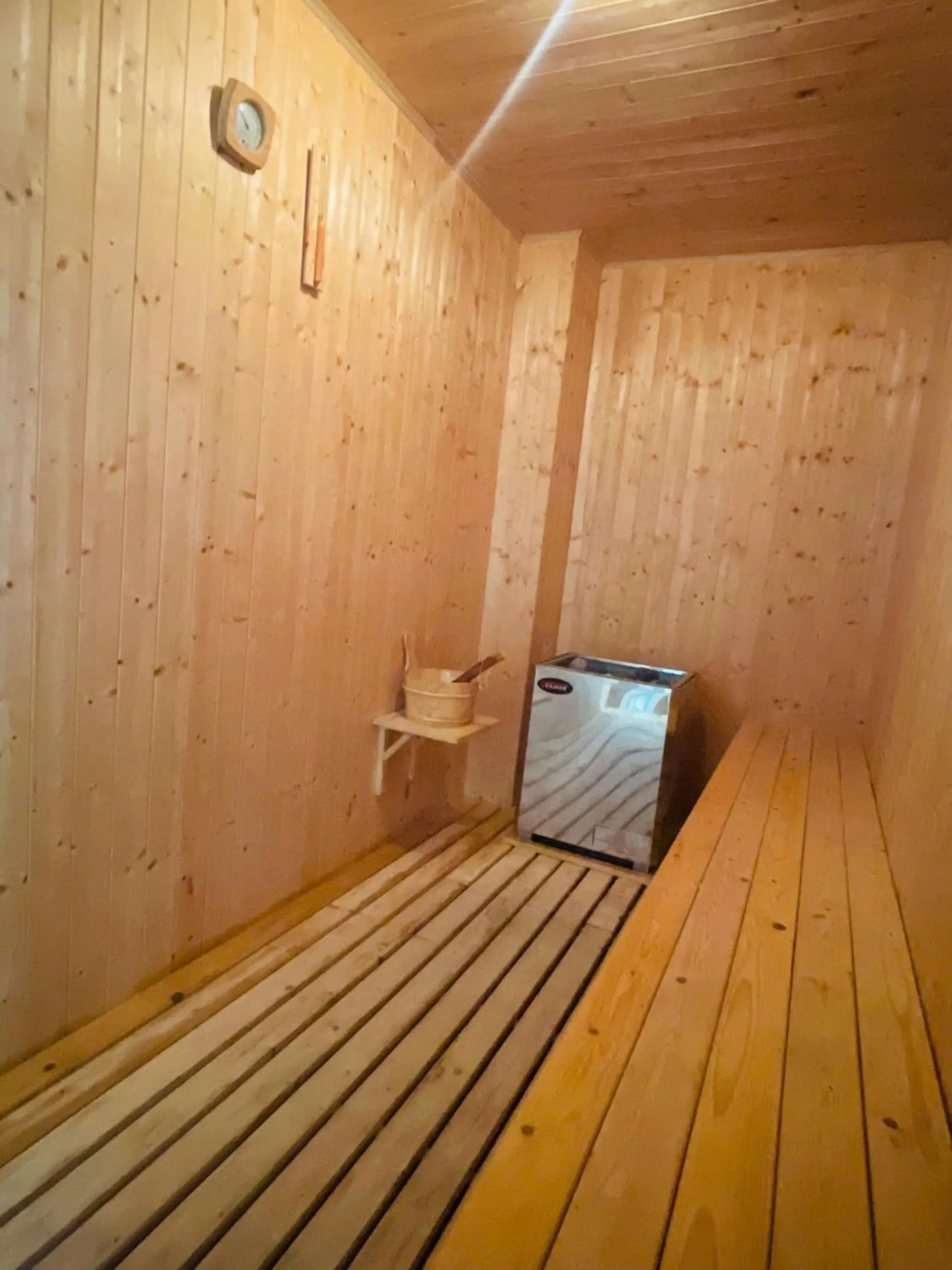 Sauna in Daphovina Hotel