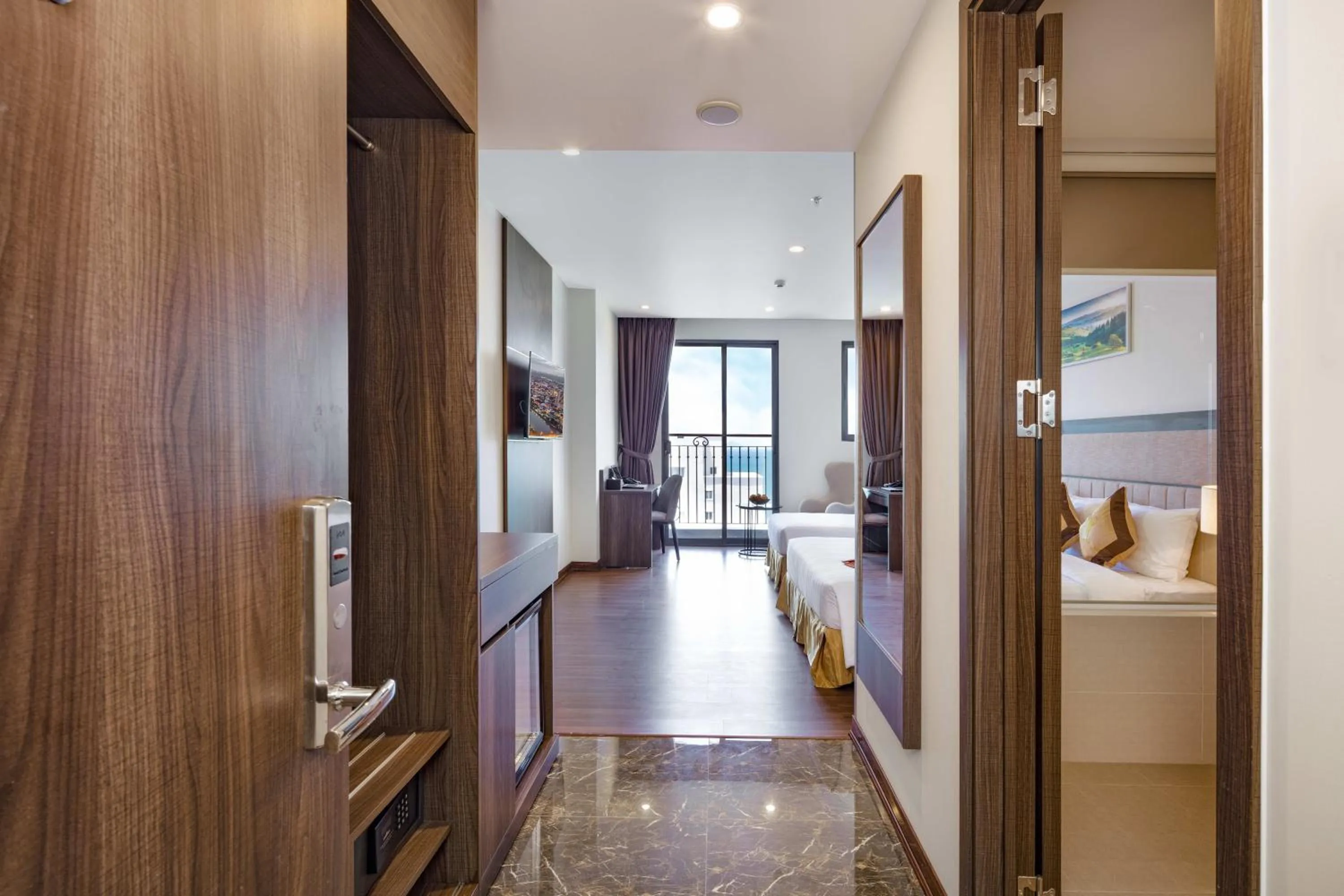 Photo of the whole room, Bed in Daphovina Hotel