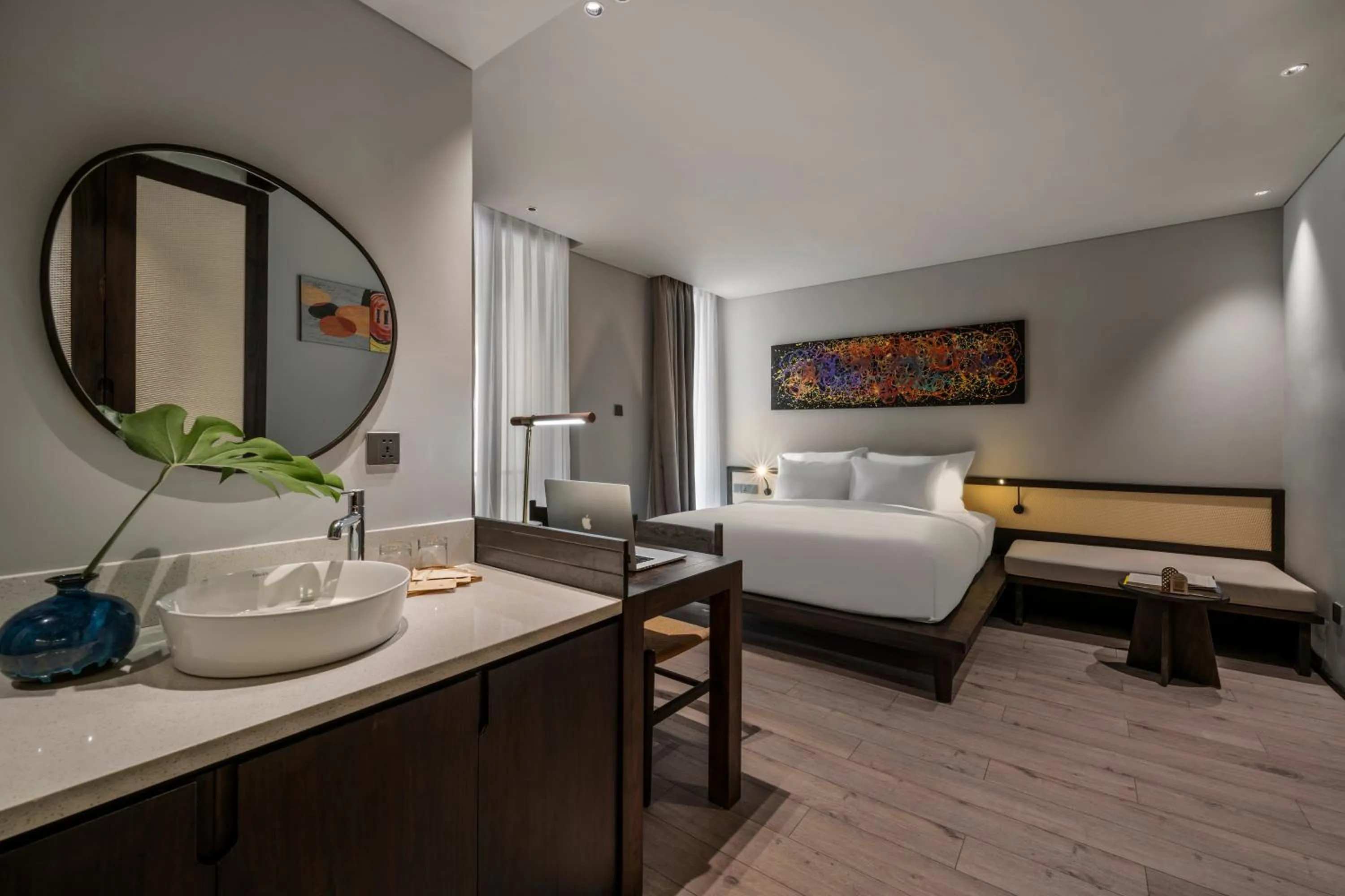 Bed in Thè HEM Hotel and Apartment