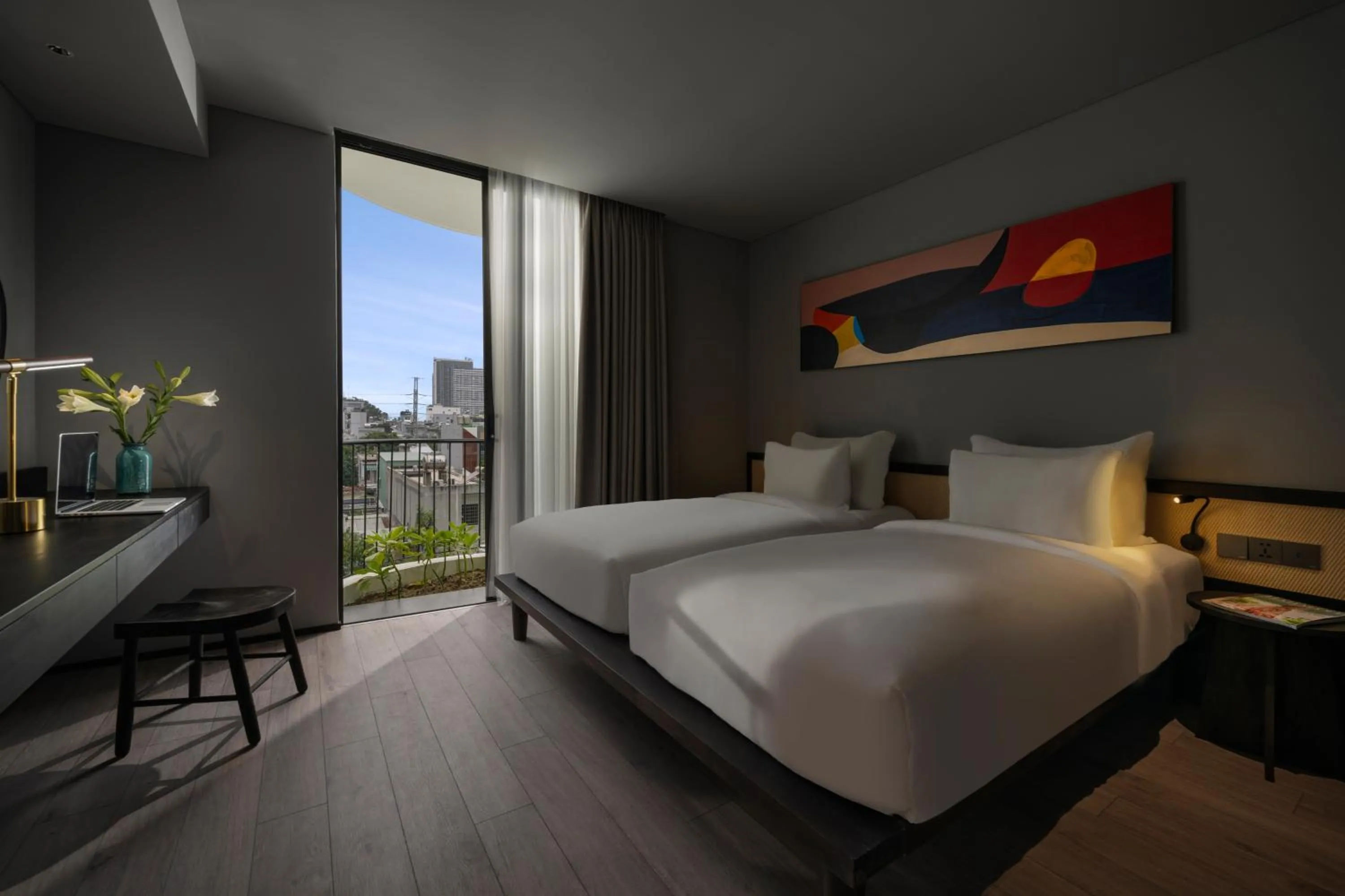 Bed in Thè HEM Hotel and Apartment