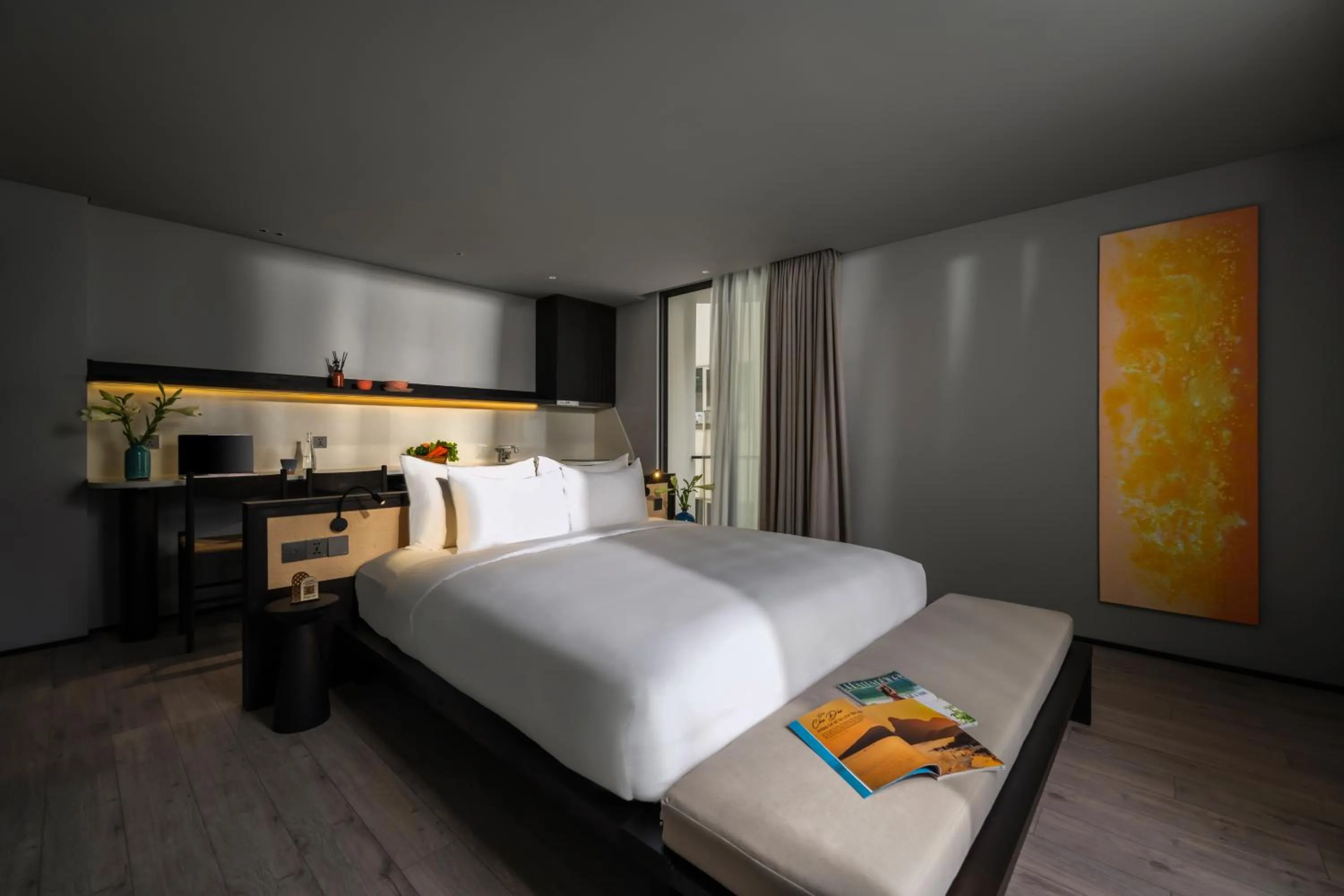 Bed in Thè HEM Hotel and Apartment