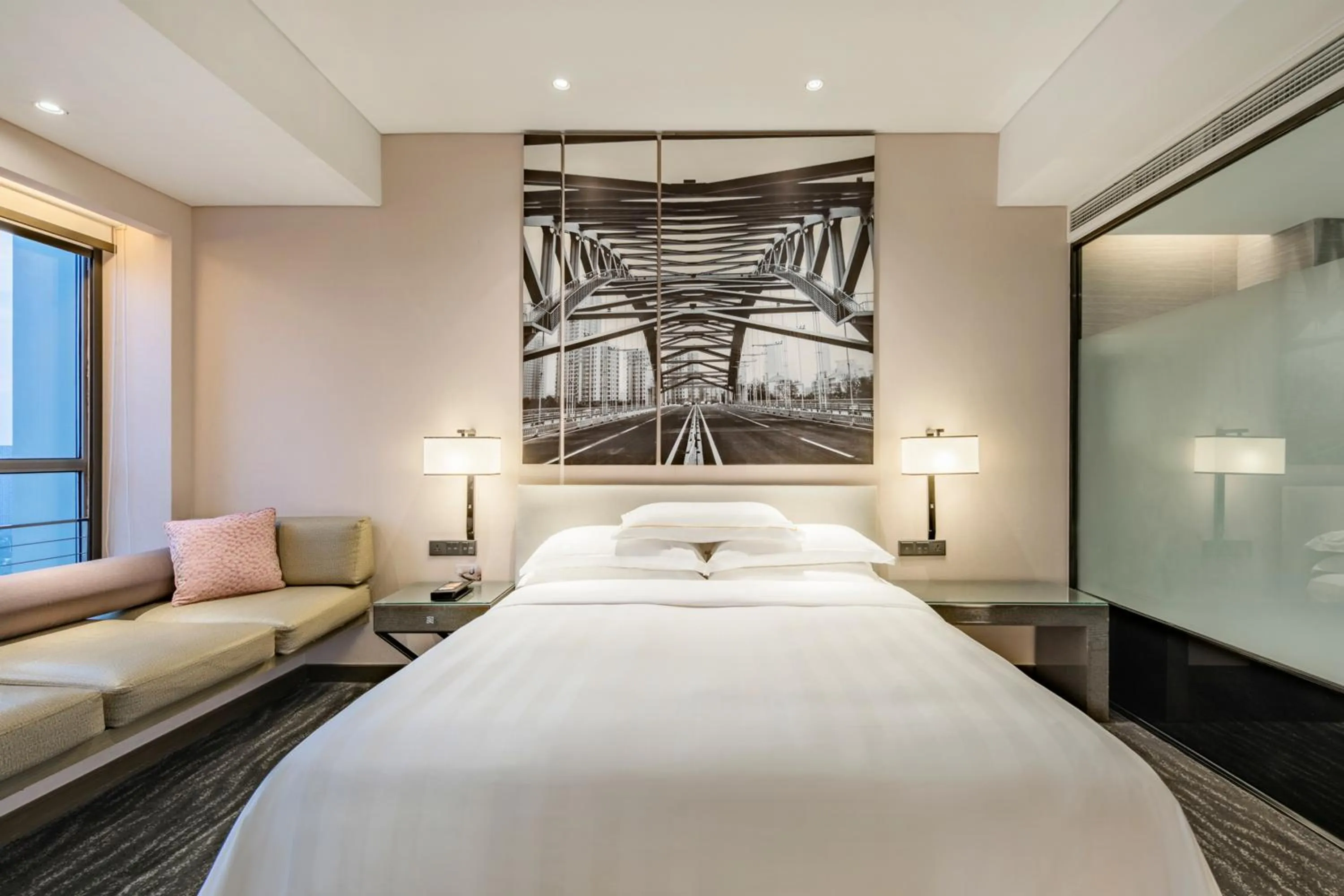 Bed in Pan Pacific Tianjin