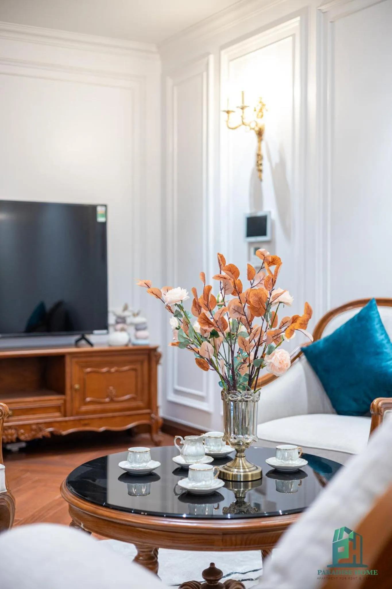 Living room in Luxe Paradise Suite Hotel Trich Sai