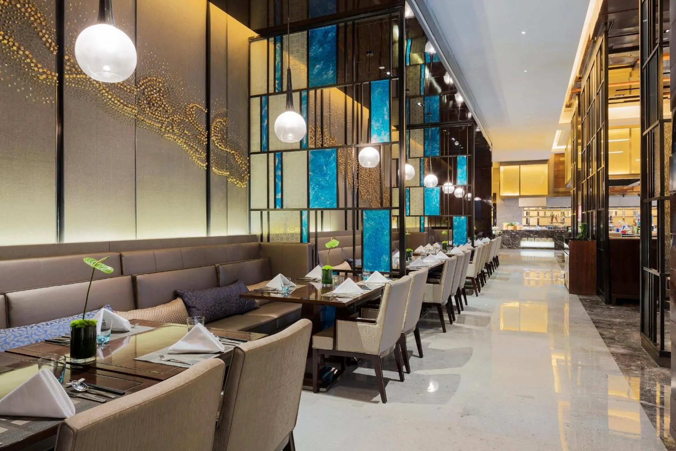 Living room in Wanda Realm Changzhou