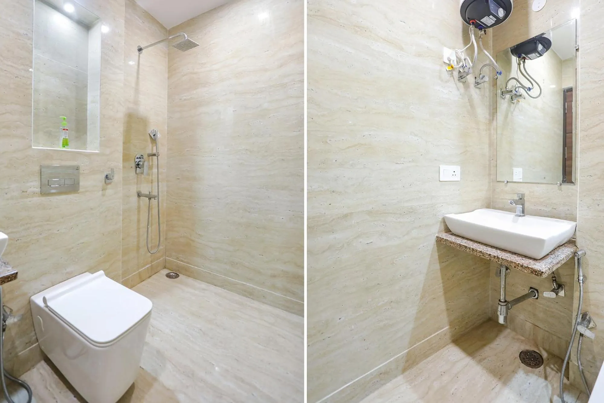 Bathroom in FabHotel Nirvana Residency